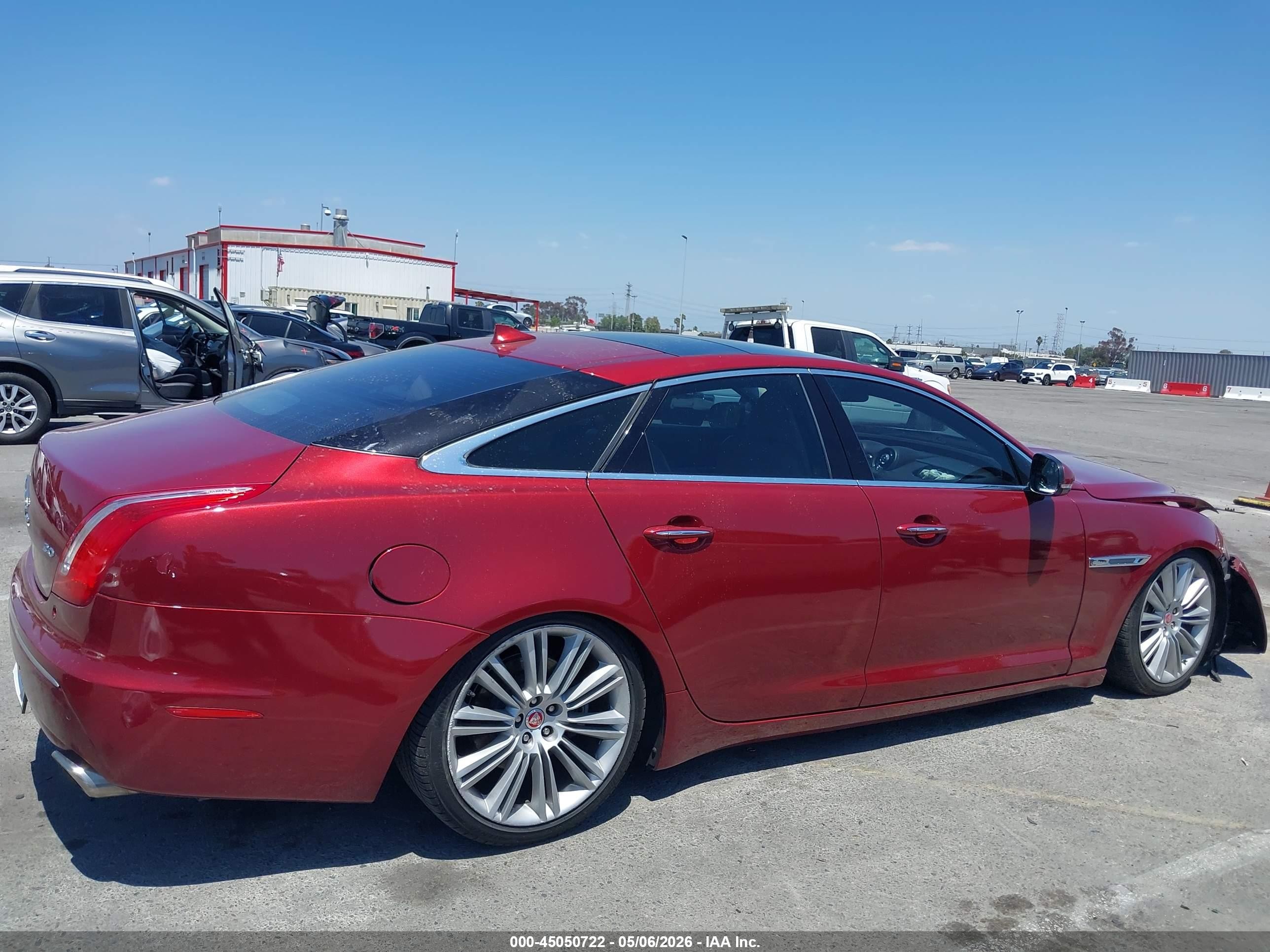 2013 Jaguar Xj   Бордовый vin: SAJWA1C77D8V43117