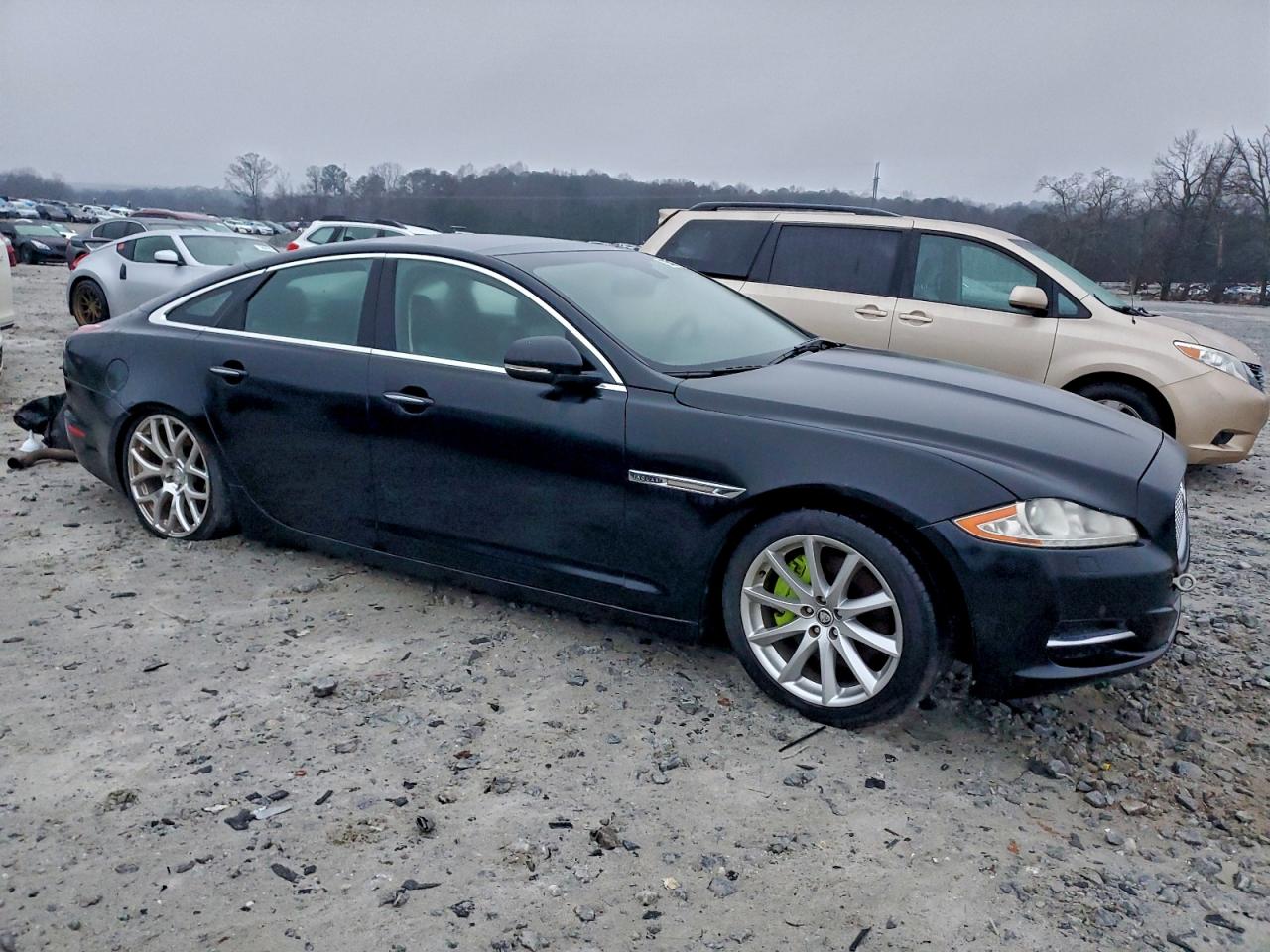 2013 Jaguar Xj Black vin: SAJWA1C78D8V44695