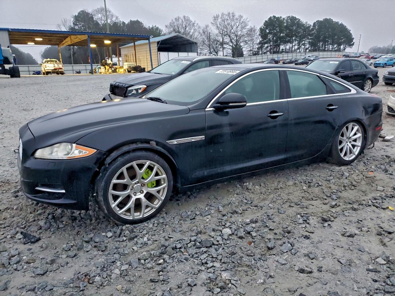 2013 Jaguar Xj Black vin: SAJWA1C78D8V44695