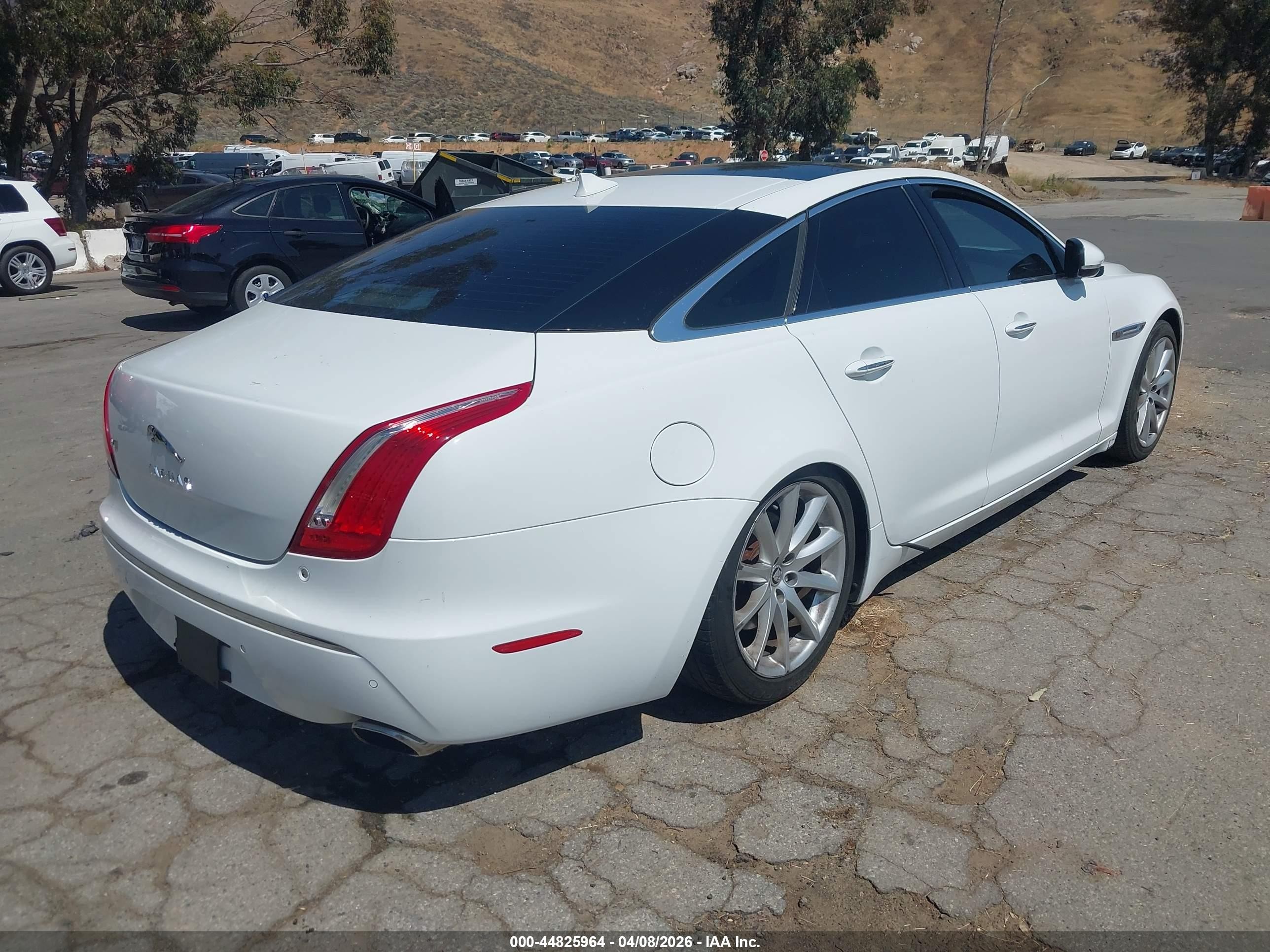 2013 Jaguar Xj White vin: SAJWA1C78D8V56538