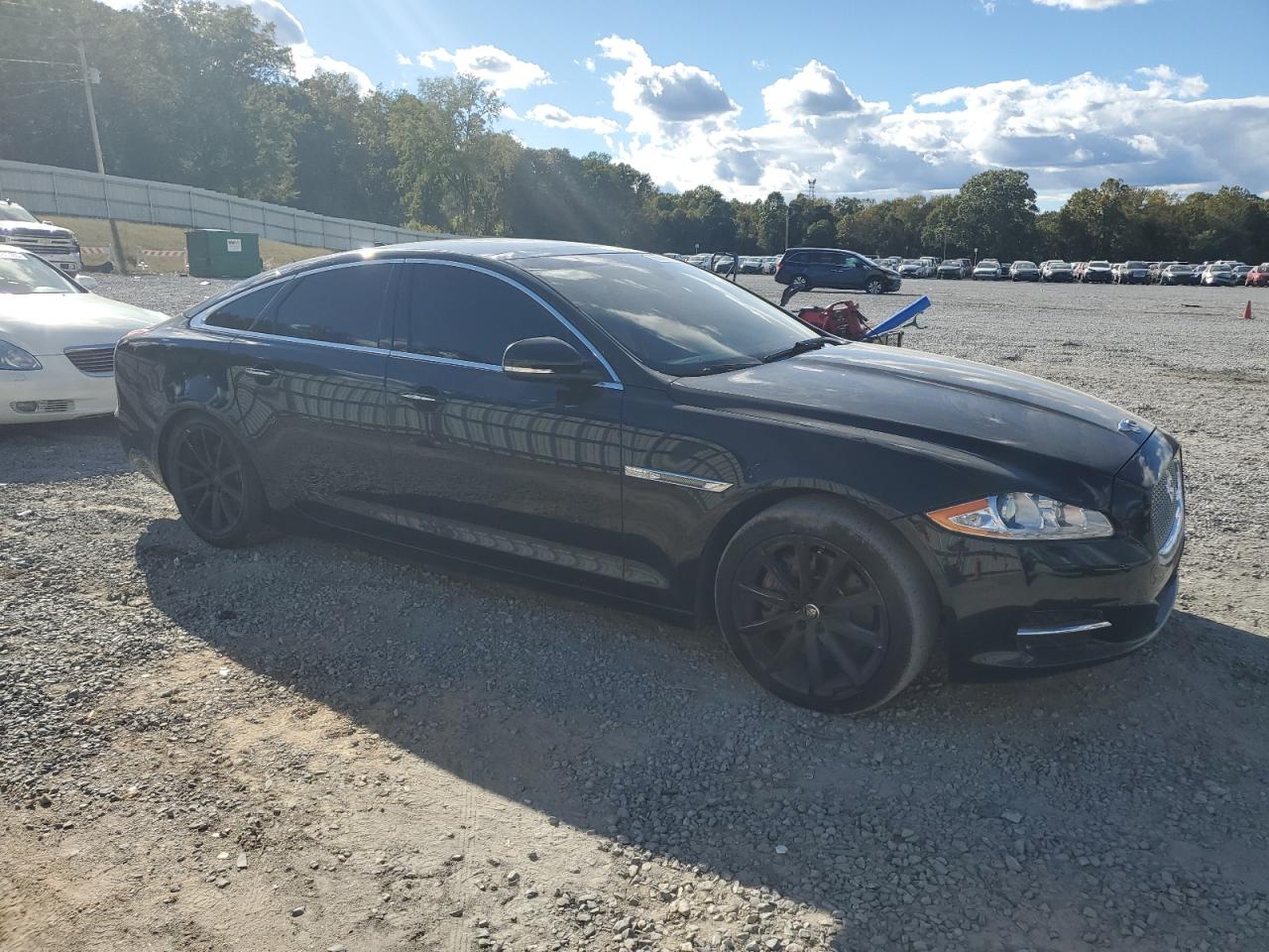 2013 Jaguar Xj Black vin: SAJWA1C78D8V57155