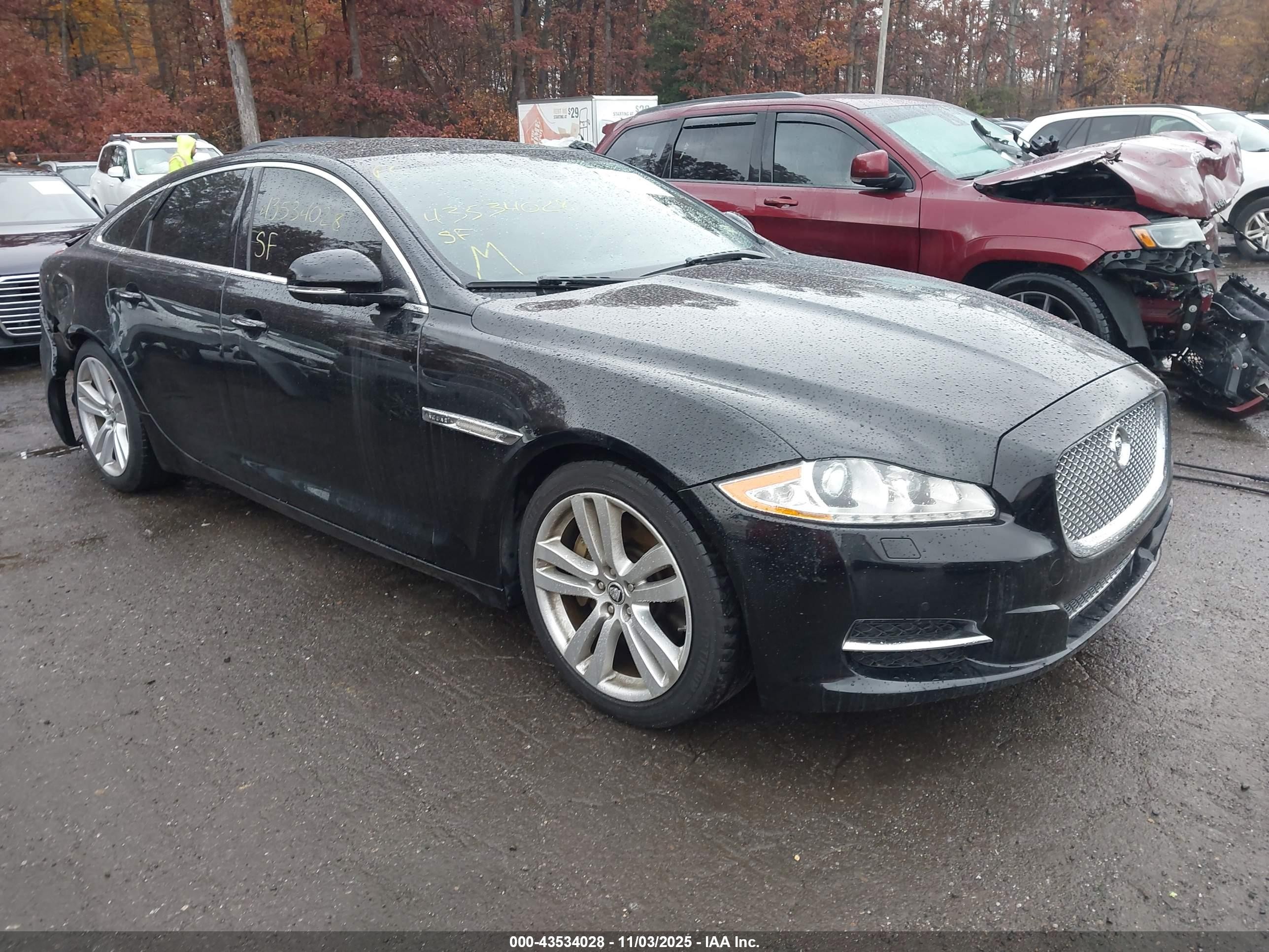 2013 Jaguar Xj   Black vin: SAJWA1C78D8V58290