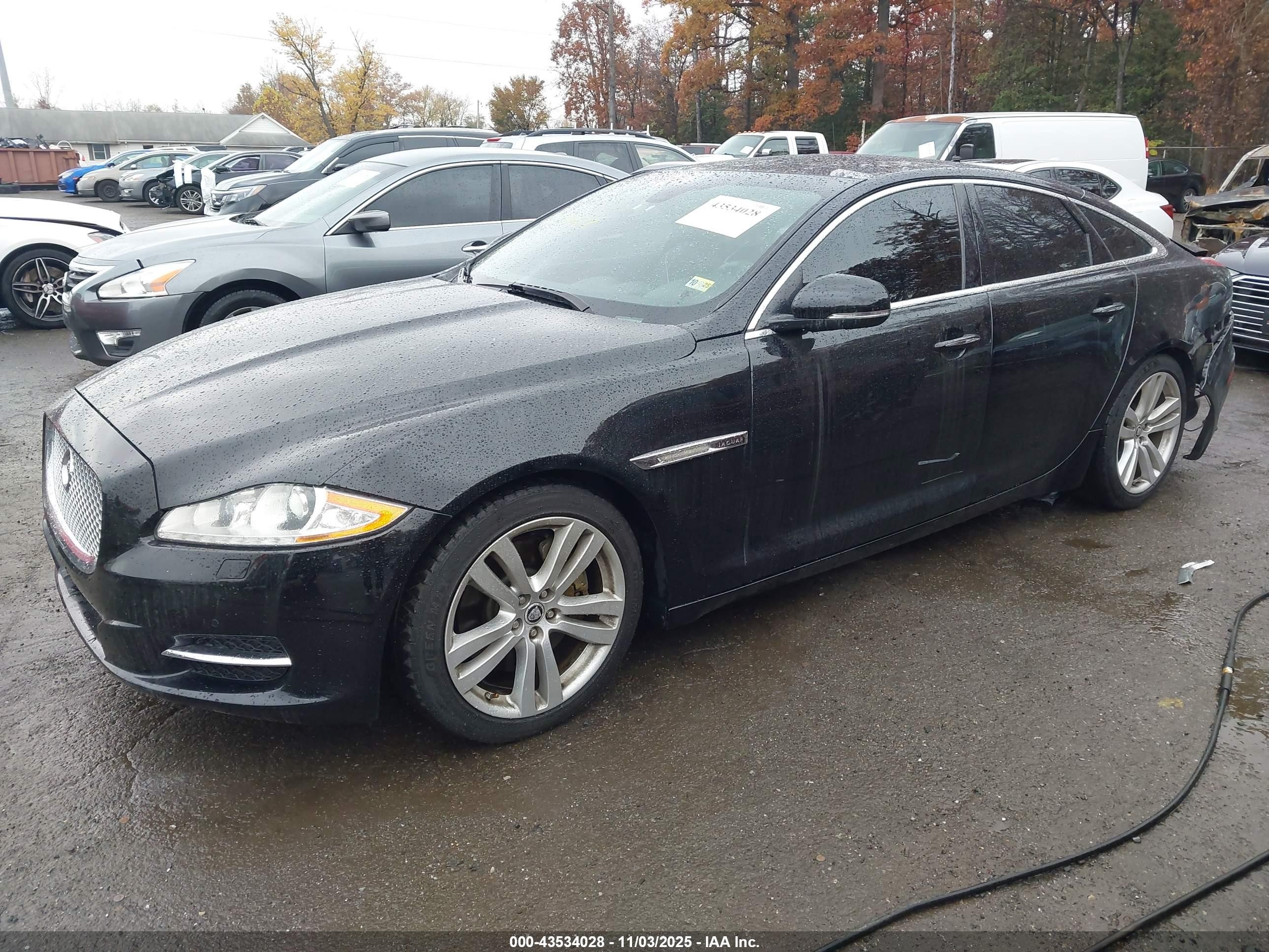 2013 Jaguar Xj   Black vin: SAJWA1C78D8V58290