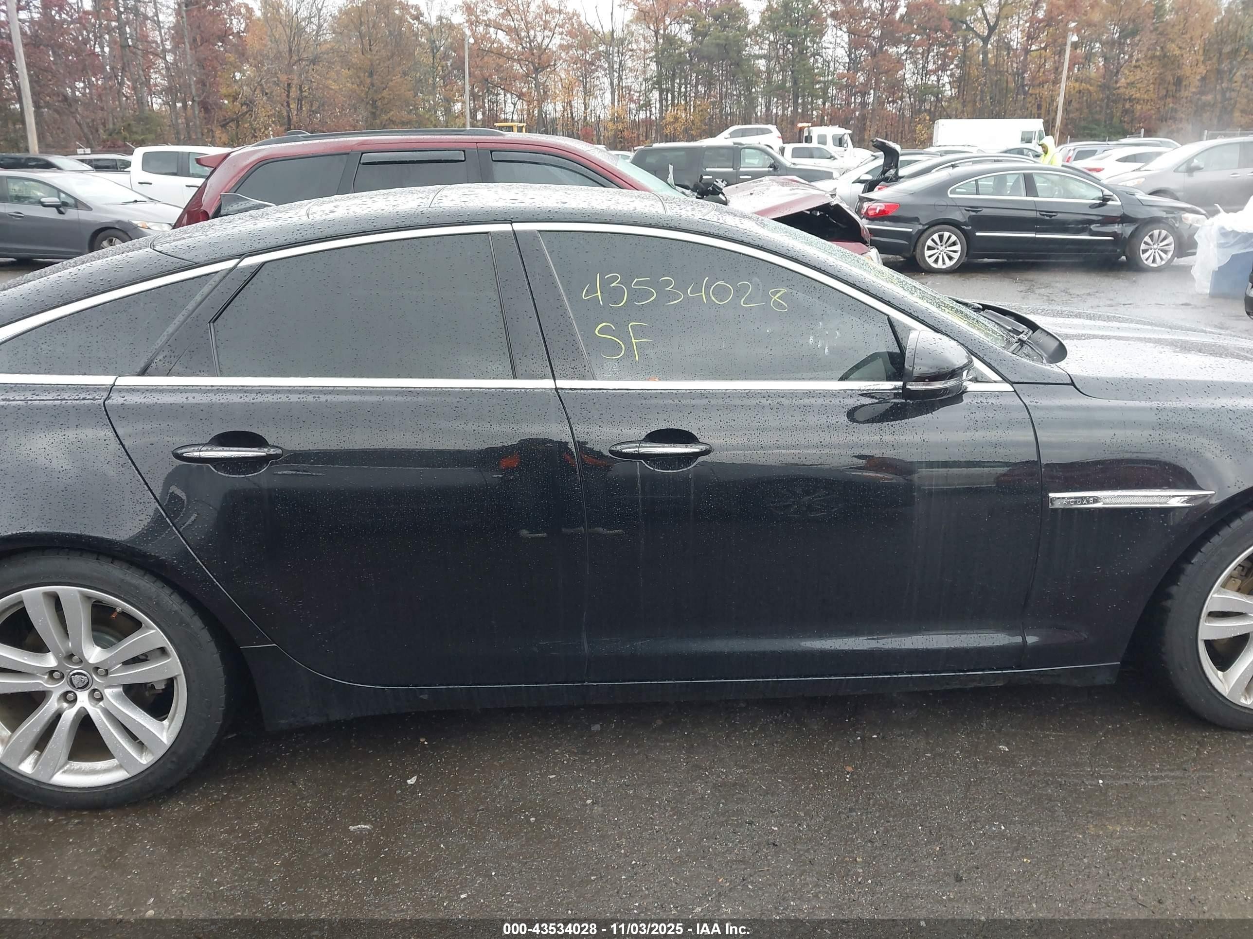 2013 Jaguar Xj   Black vin: SAJWA1C78D8V58290