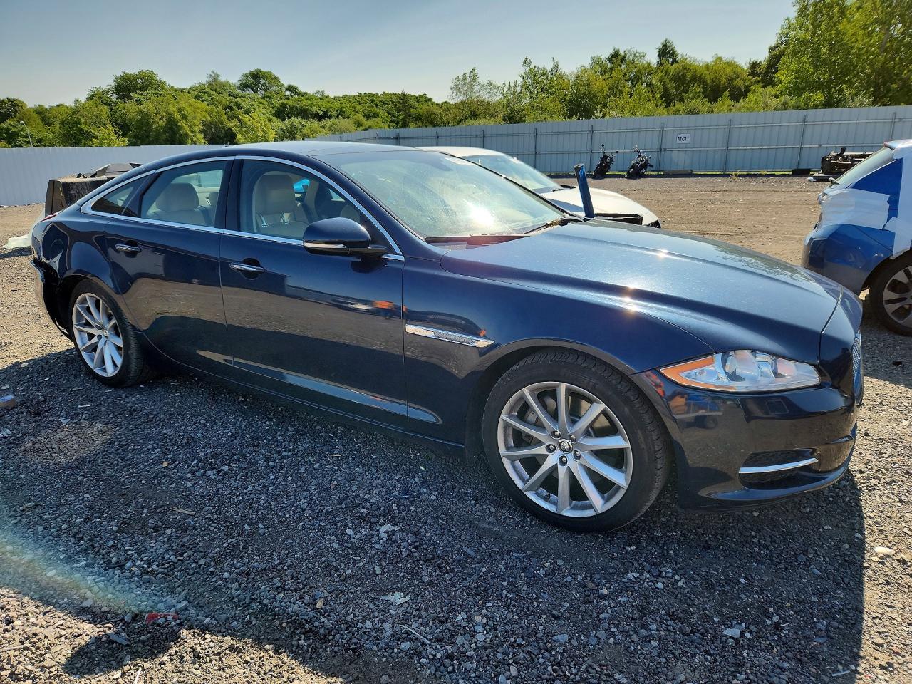 2013 Jaguar Xj Blue vin: SAJWA1C7XD8V58338
