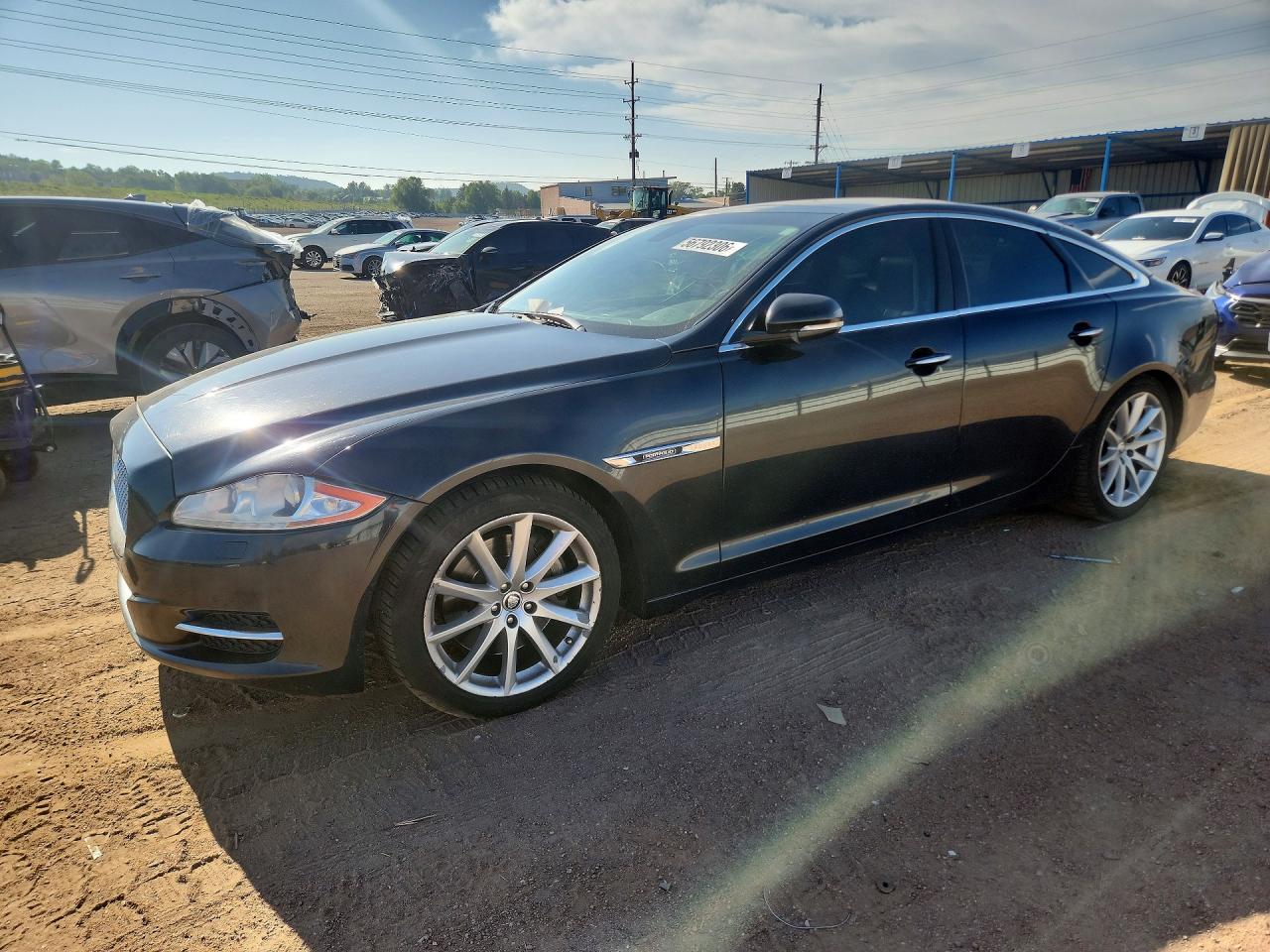 2012 Jaguar Xj Черный vin: SAJWA1CB5CLV27305