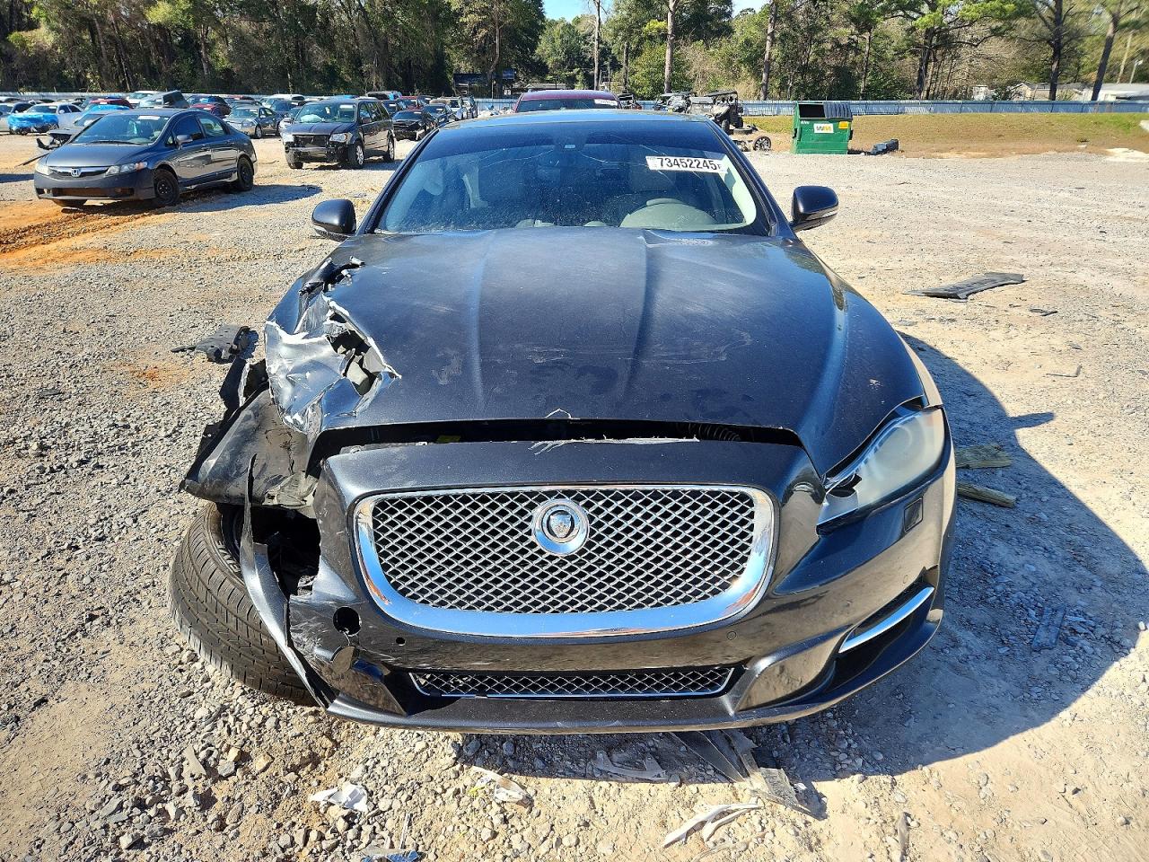 2012 Jaguar Xj Gray vin: SAJWA1CB6CLV29452