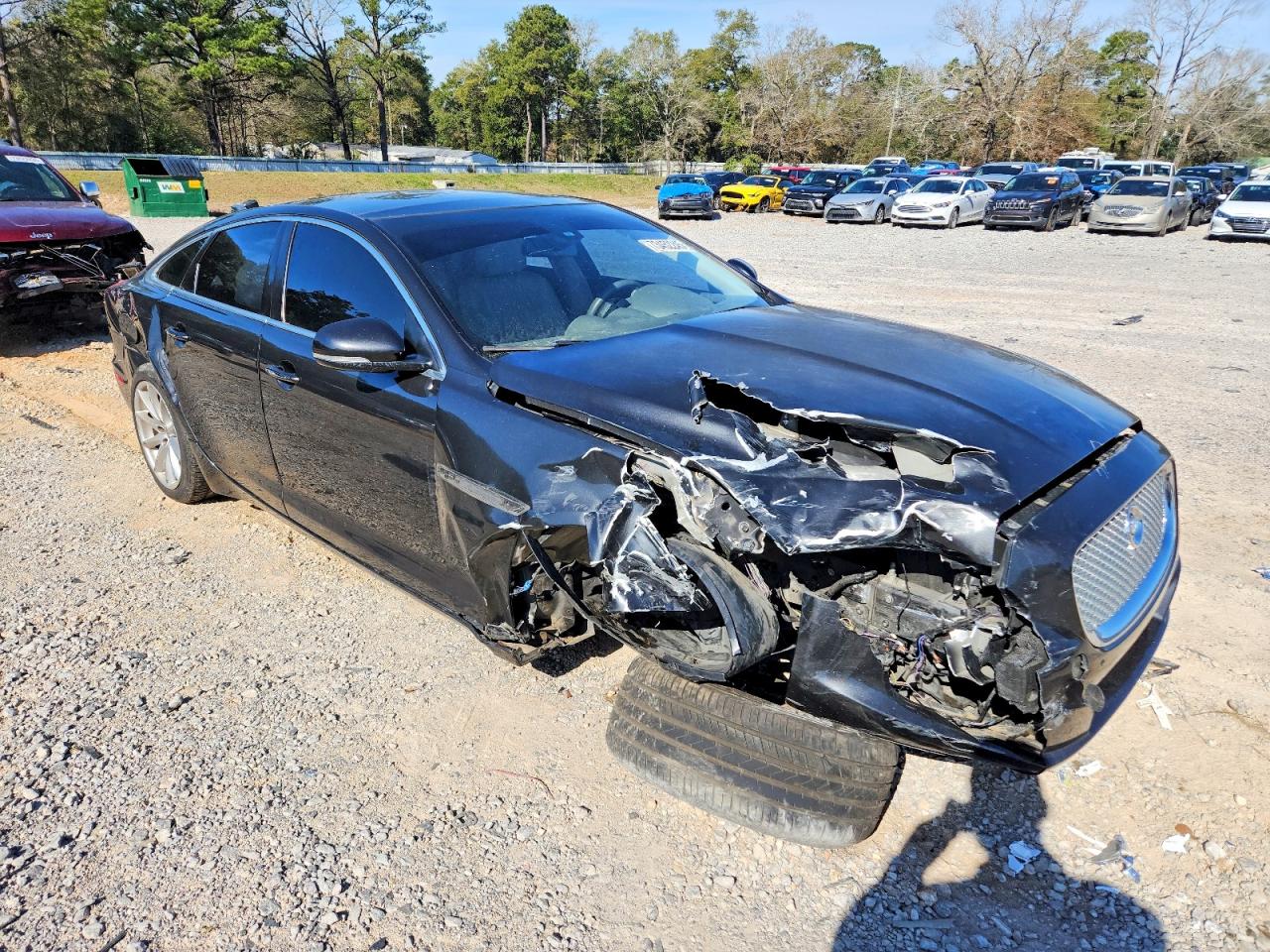 2012 Jaguar Xj Gray vin: SAJWA1CB6CLV29452