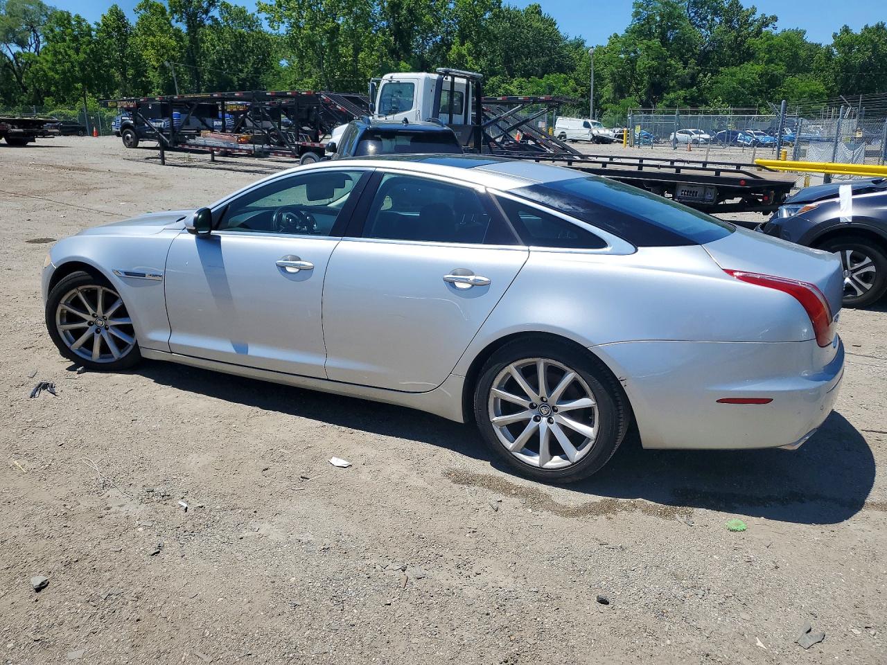 2012 Jaguar Xj Silver vin: SAJWA1CB9CLV23502
