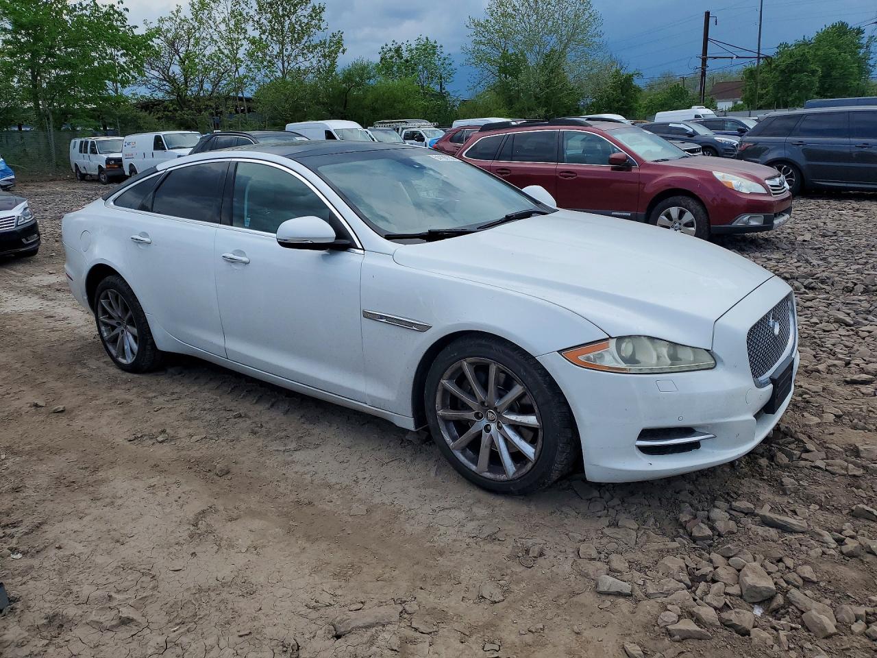 2012 Jaguar Xj White vin: SAJWA1CB9CLV34743