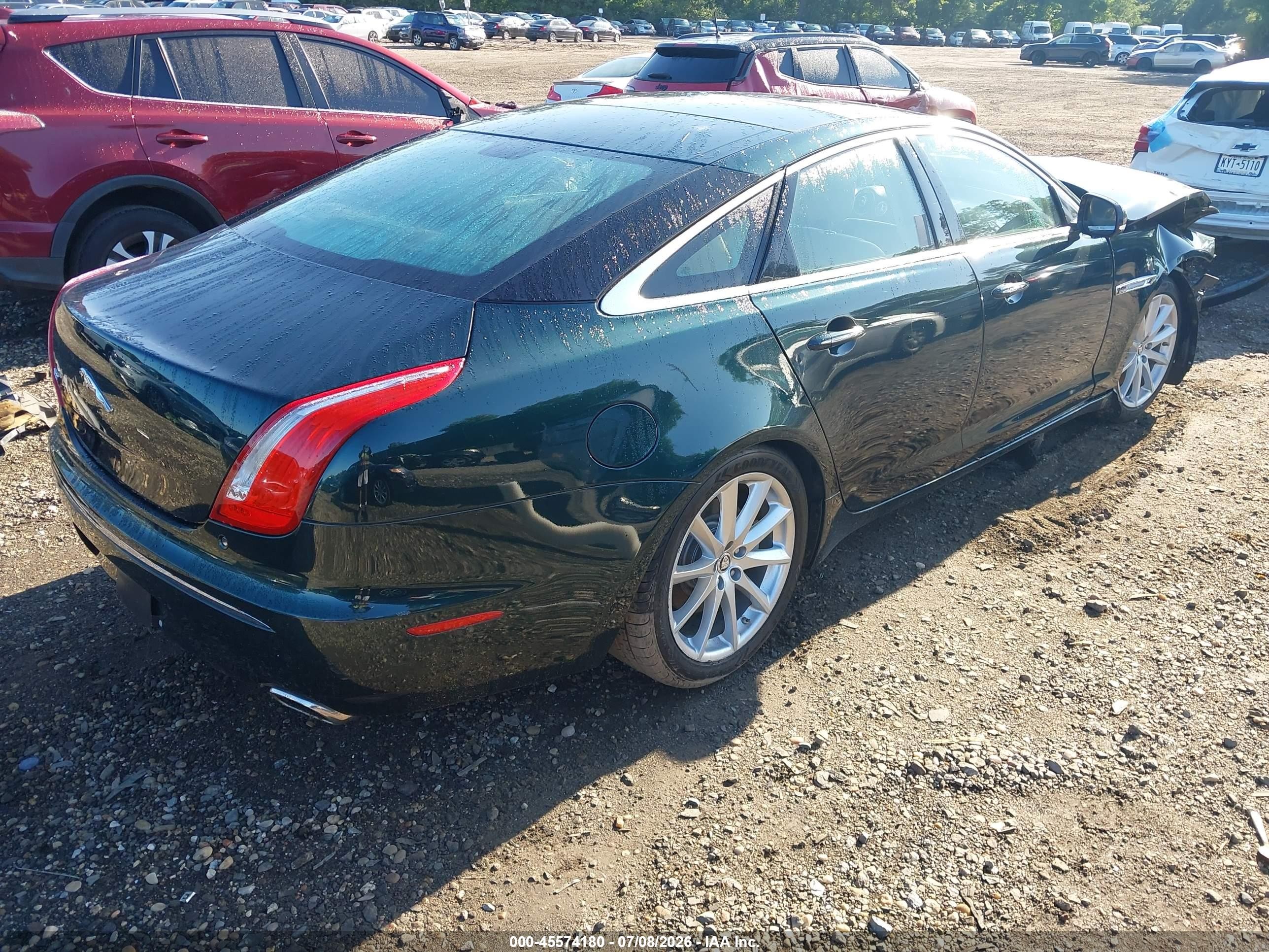 2012 Jaguar Xj   Green vin: SAJWA1CBXCLV33326