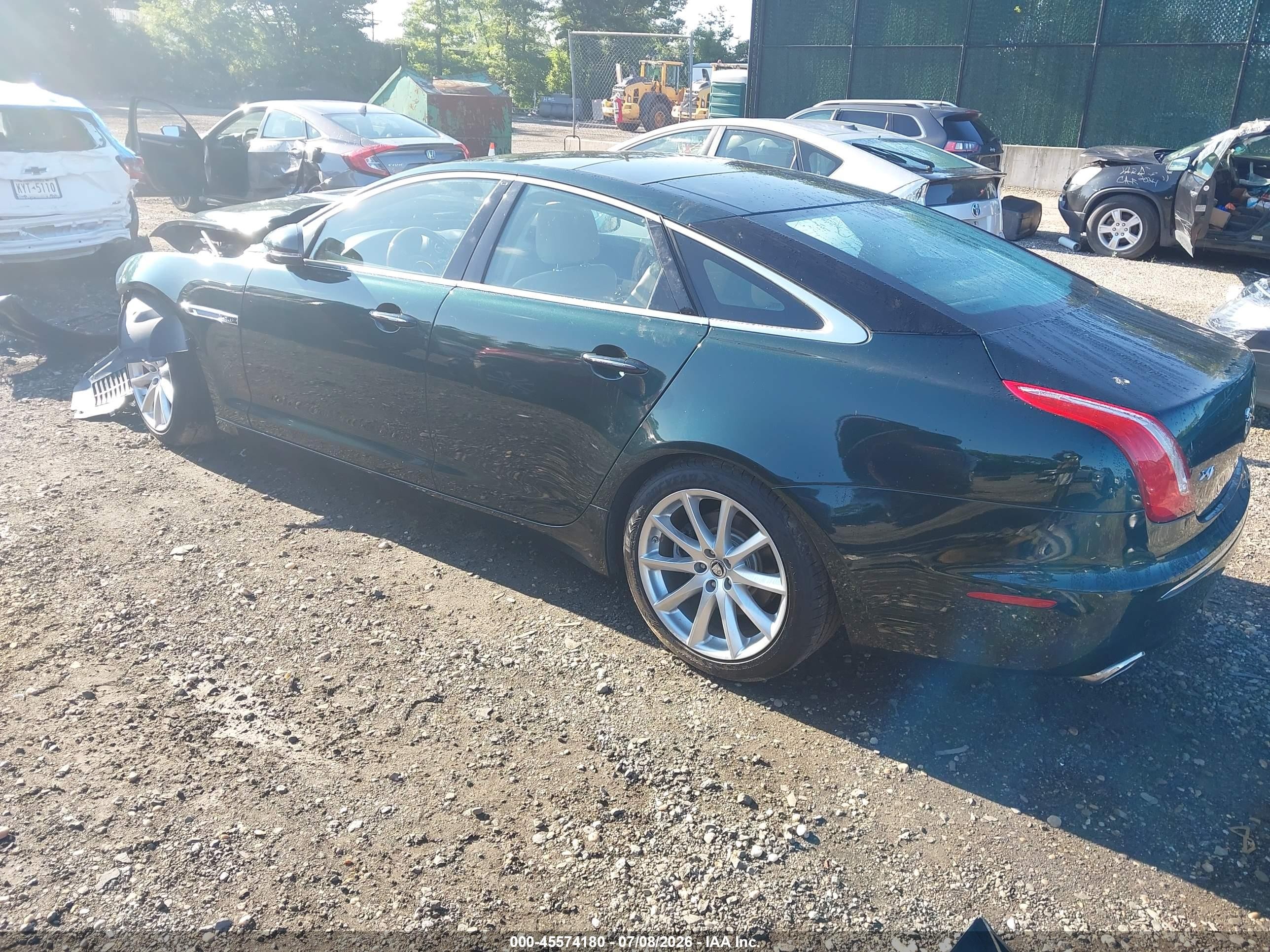 2012 Jaguar Xj   Green vin: SAJWA1CBXCLV33326