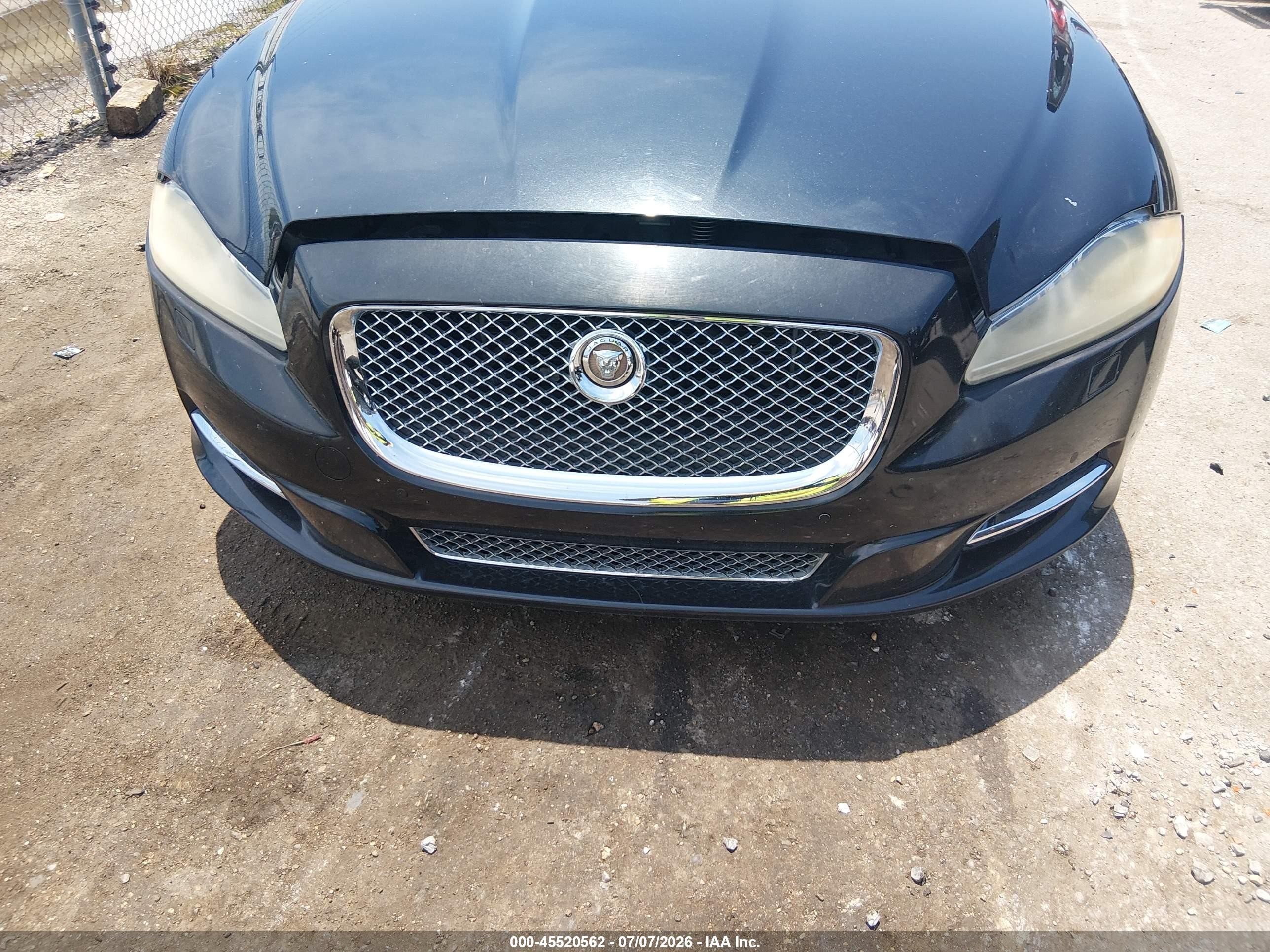 2015 Jaguar Xj   Black vin: SAJWA1CZ2F8V76501