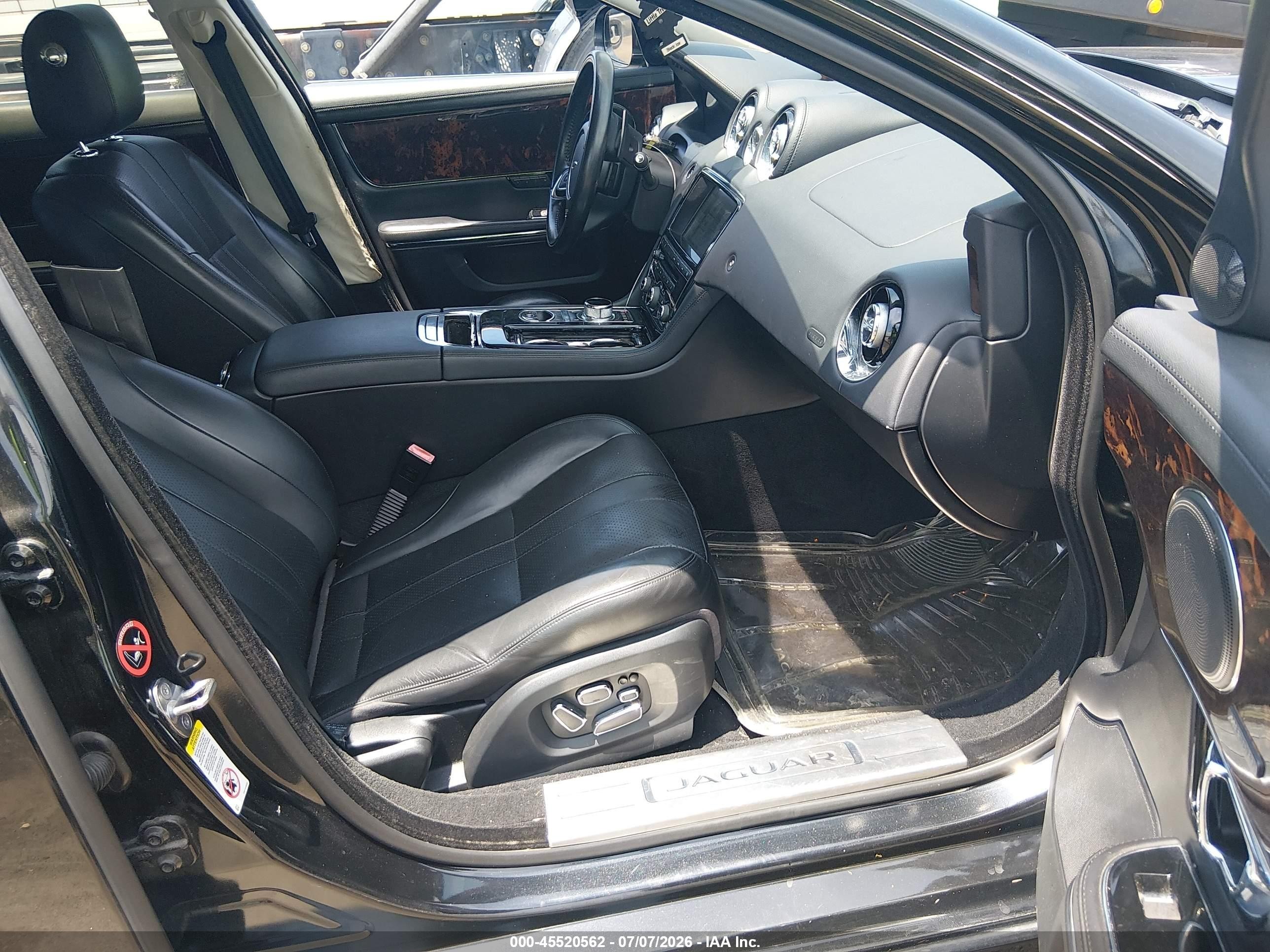 2015 Jaguar Xj   Black vin: SAJWA1CZ2F8V76501