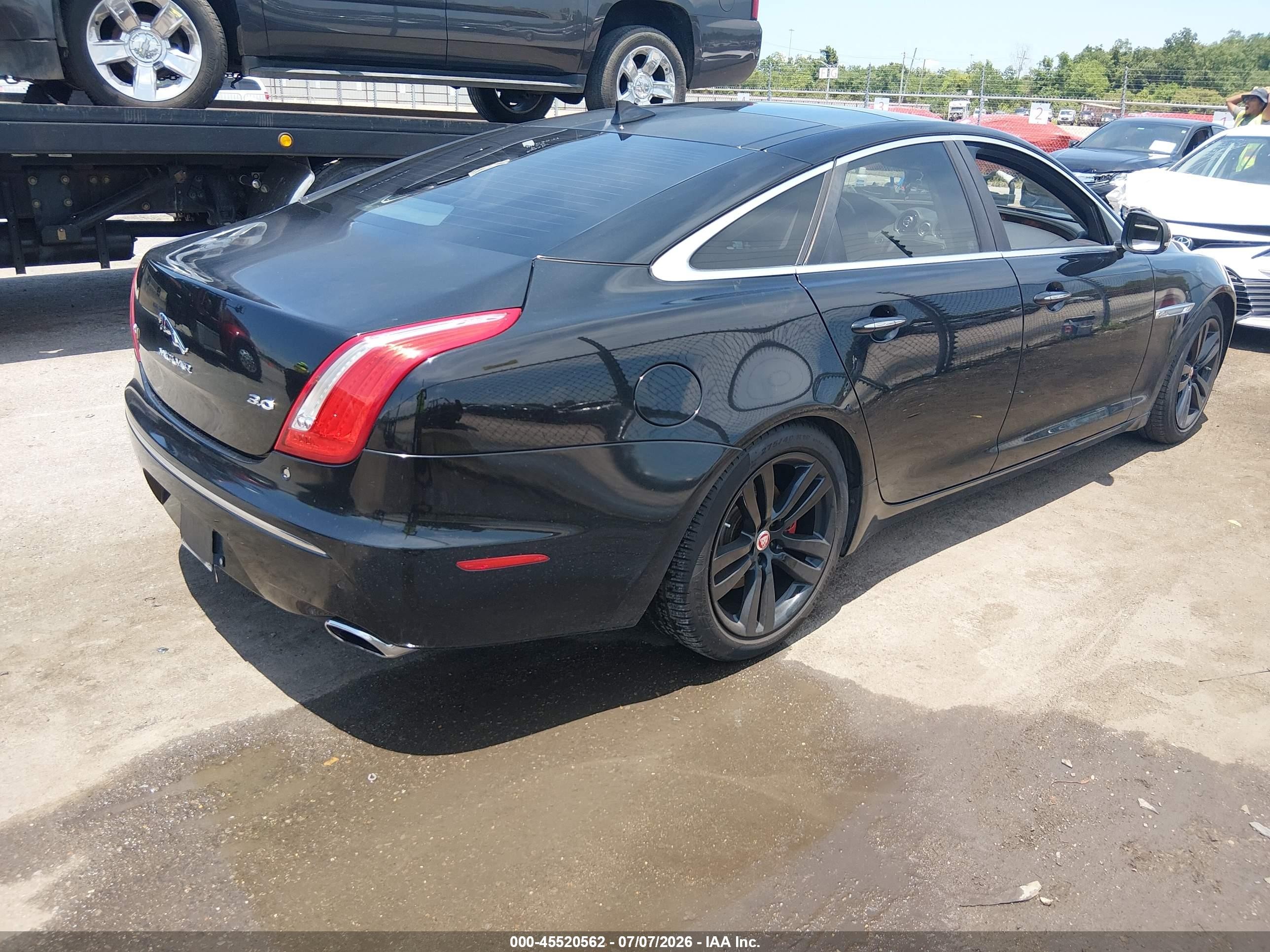 2015 Jaguar Xj   Black vin: SAJWA1CZ2F8V76501