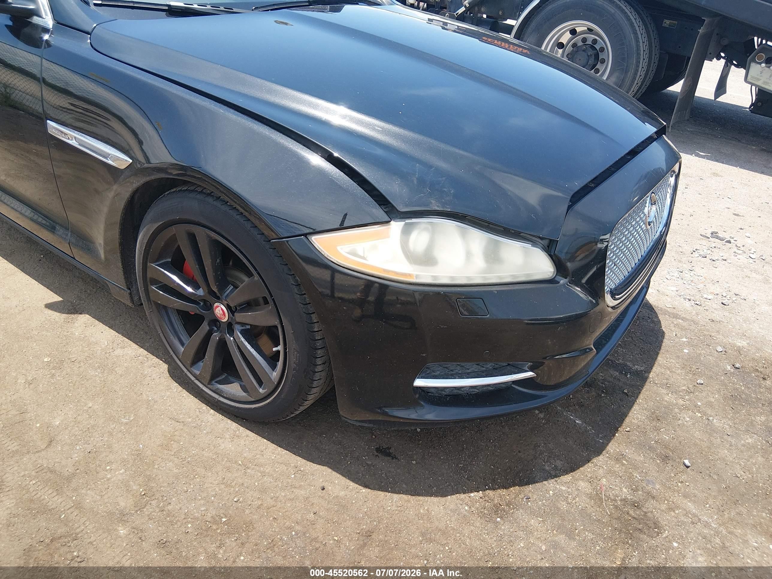 2015 Jaguar Xj   Black vin: SAJWA1CZ2F8V76501
