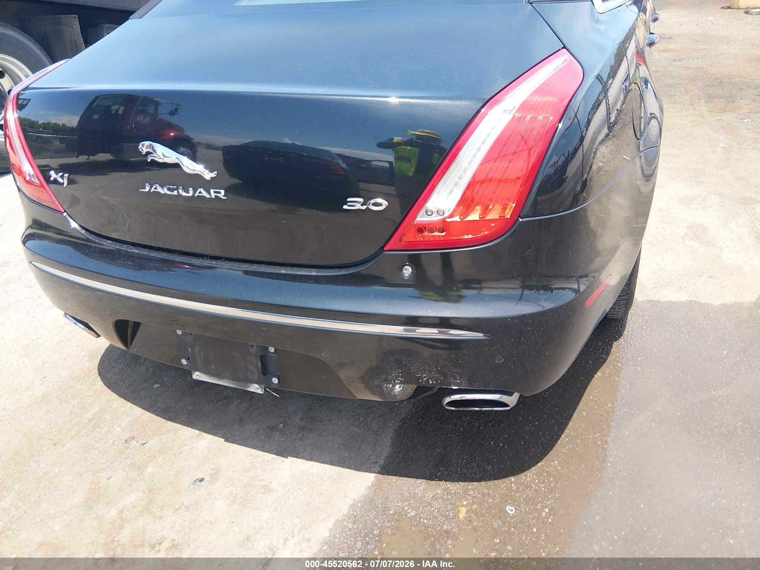 2015 Jaguar Xj   Black vin: SAJWA1CZ2F8V76501
