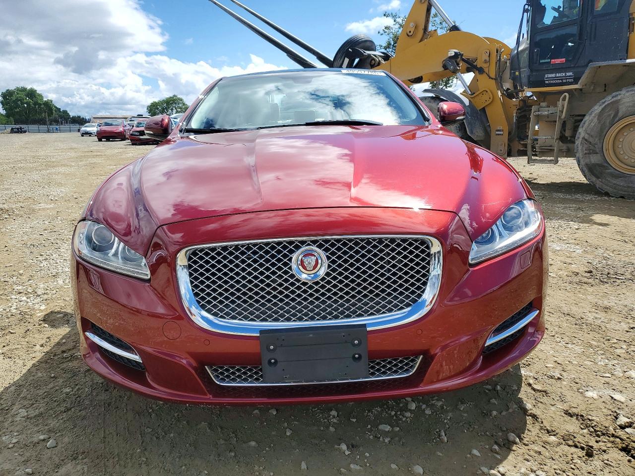 2014 Jaguar Xj Red vin: SAJWA1CZ7E8V74354