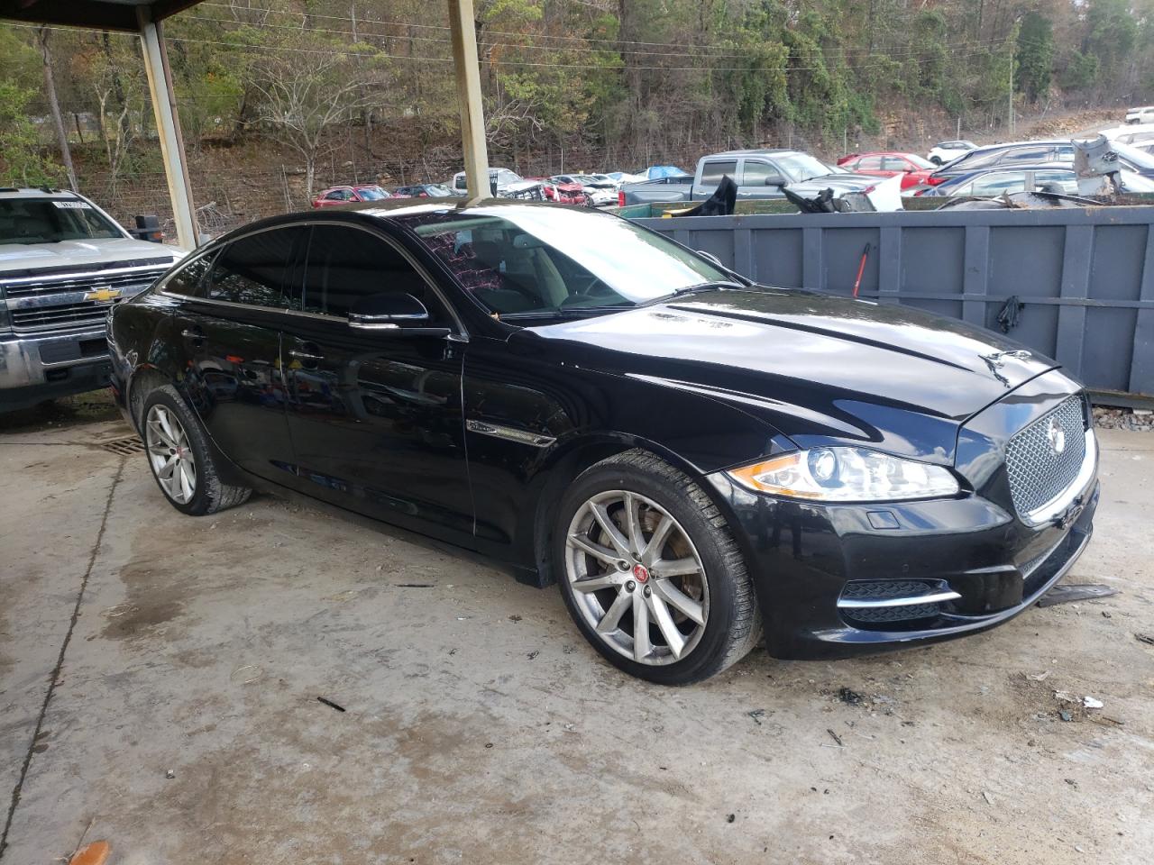 2015 Jaguar Xj Black vin: SAJWA1CZ7F8V80673