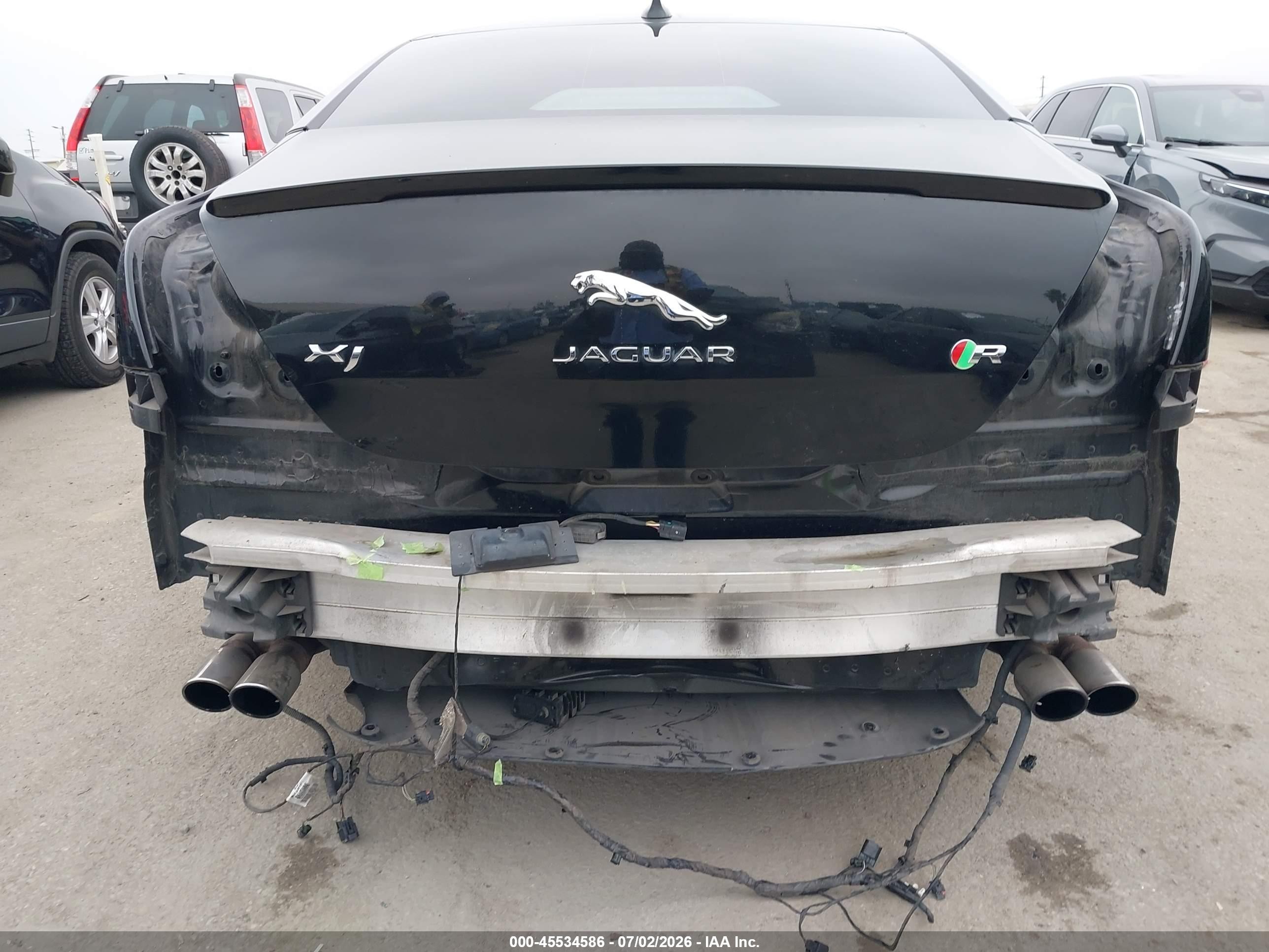 2014 Jaguar Xj Xjr Черный vin: SAJWA1EK2EMV63754
