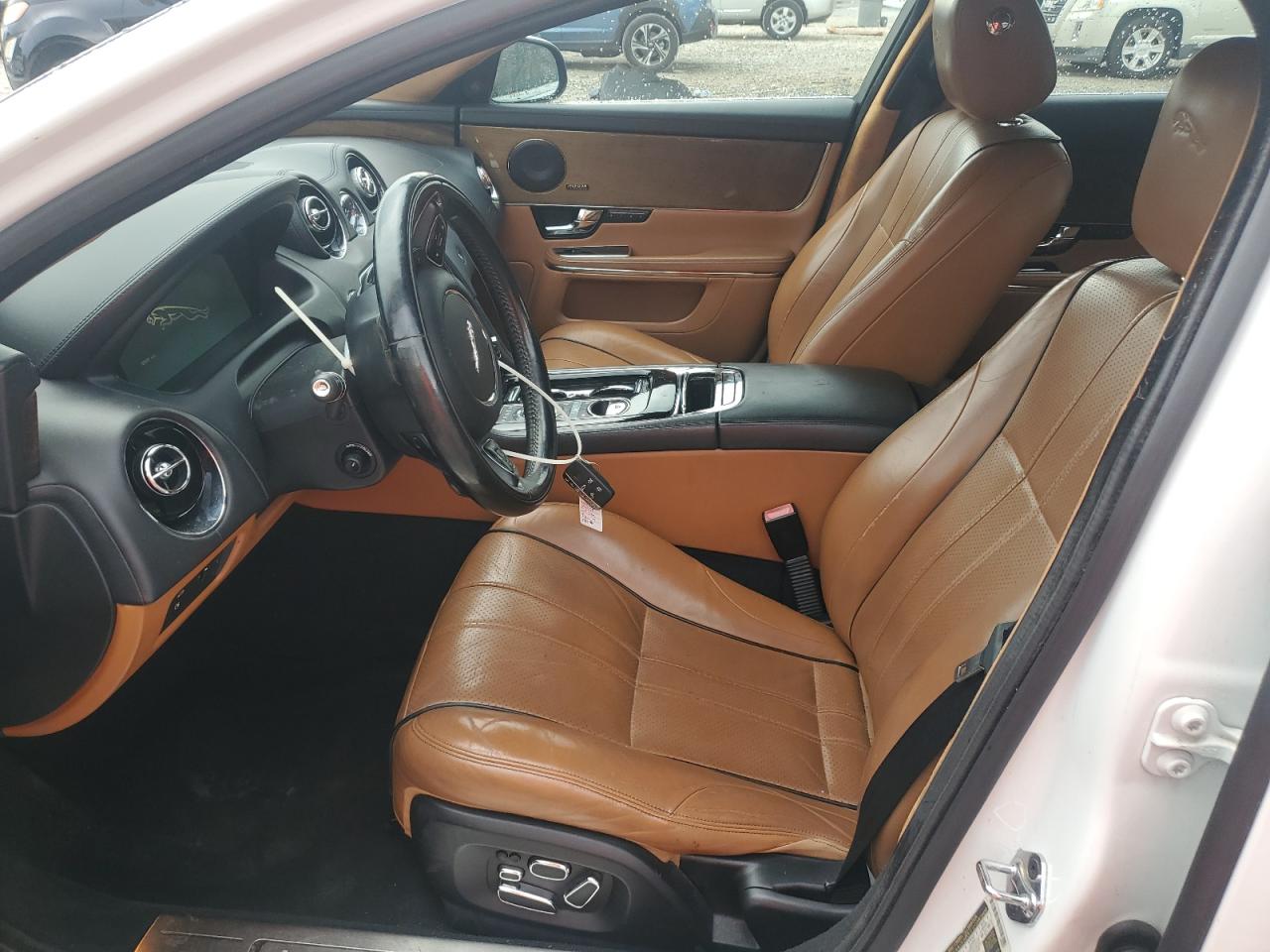 2013 Jaguar Xj Supercharged White vin: SAJWA1GE1DMV42254
