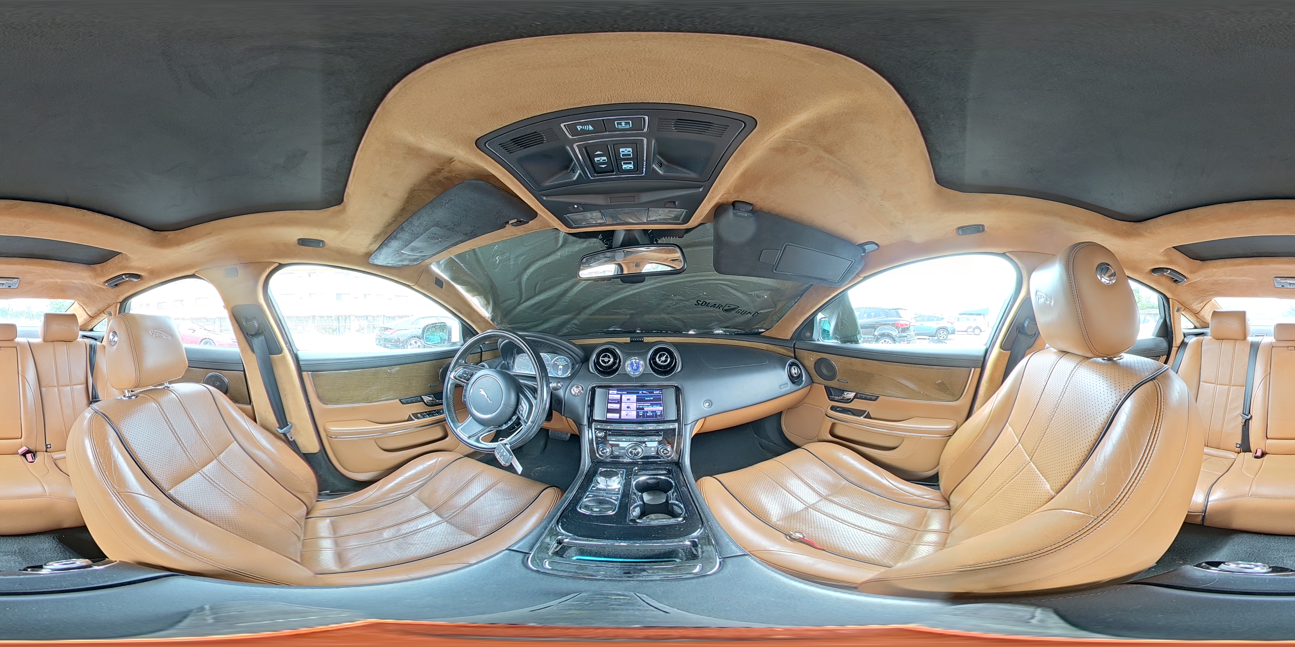 2013 Jaguar Xj Supercharged White vin: SAJWA1GE1DMV42254