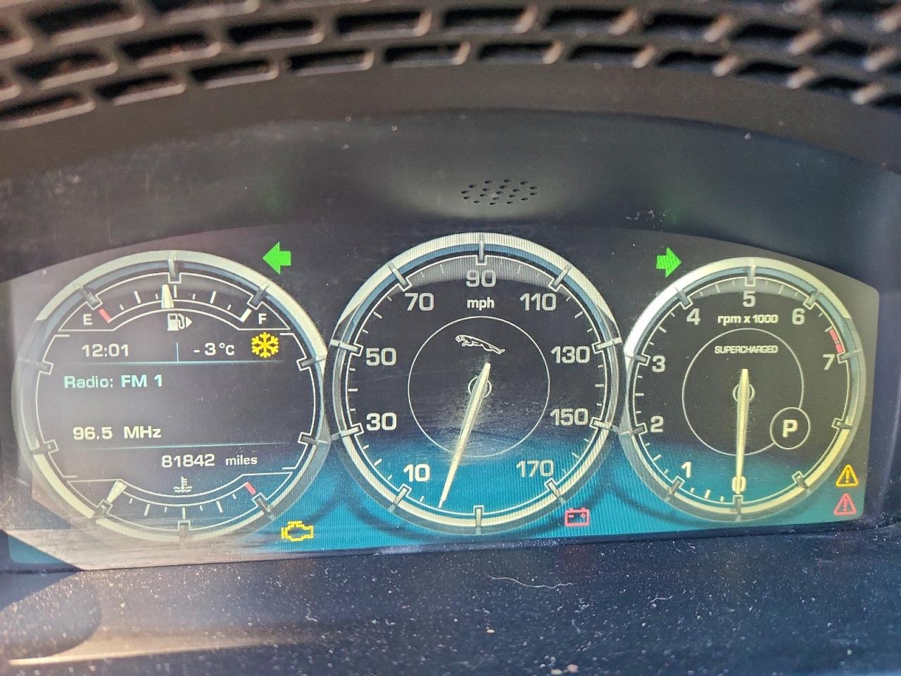 2013 Jaguar Xj Supercharged Blue vin: SAJWA1GE4DMV44578