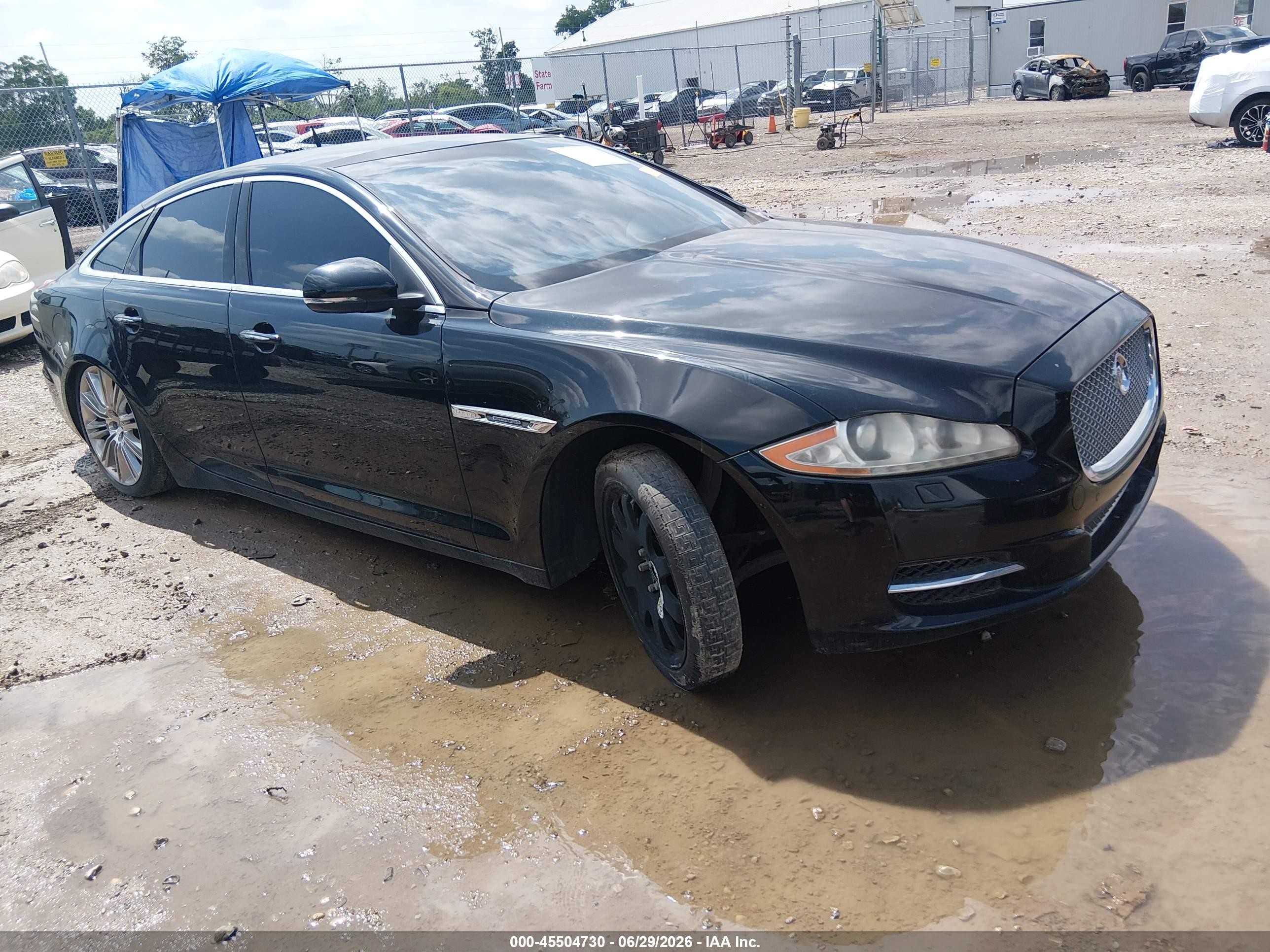 2011 Jaguar Xj Supercharged Black vin: SAJWA1GE9BMV02498