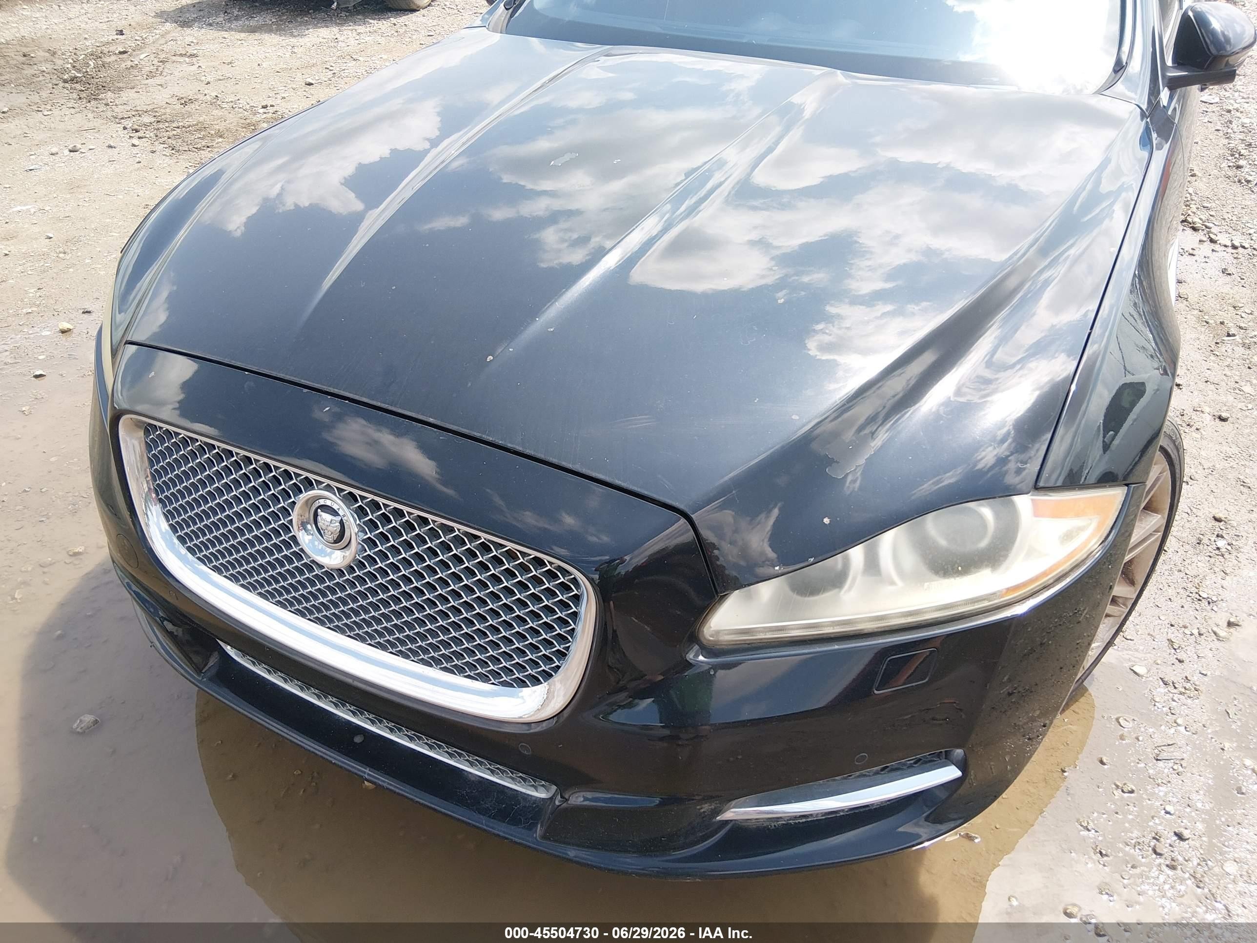 2011 Jaguar Xj Supercharged Black vin: SAJWA1GE9BMV02498