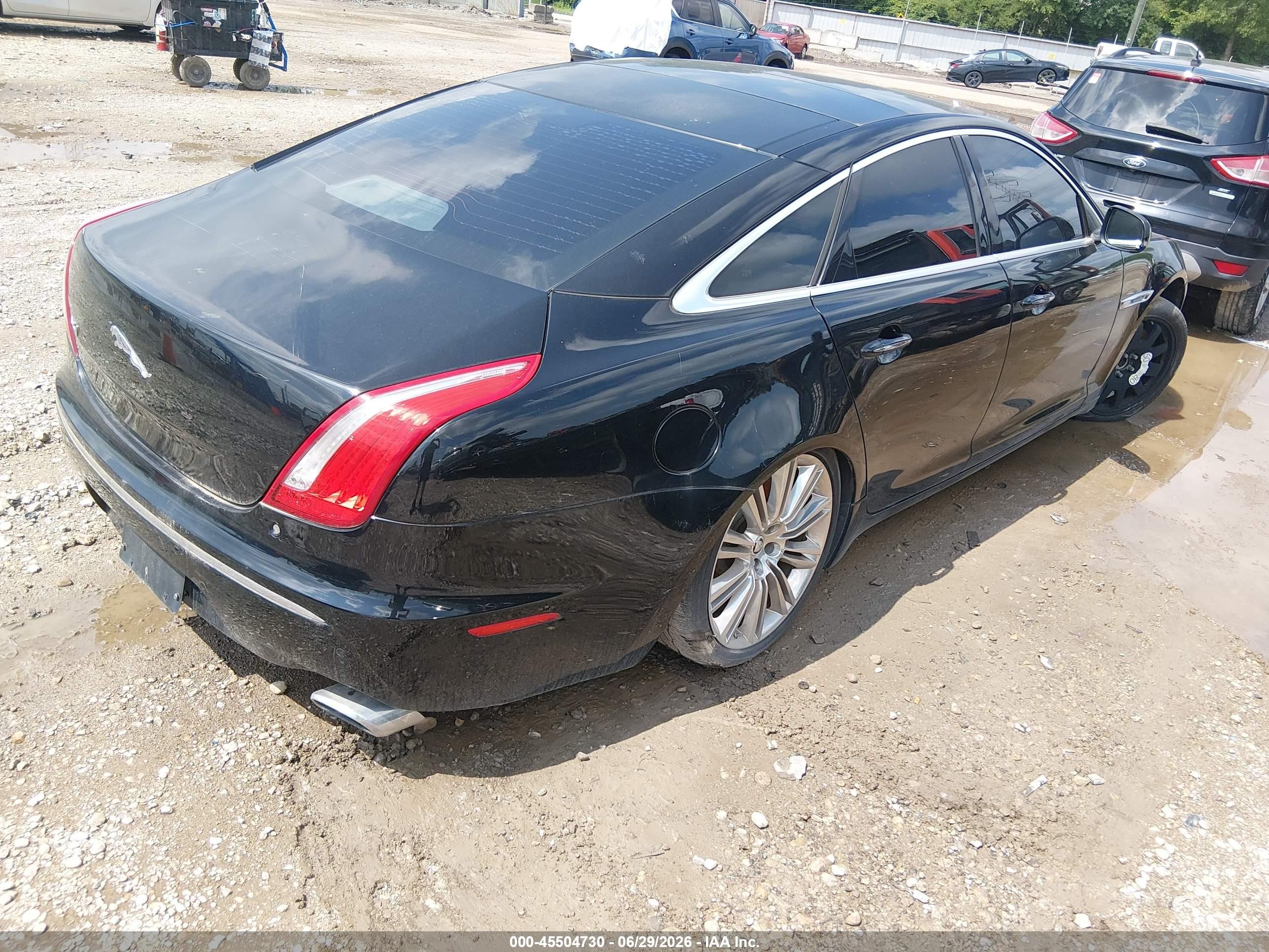 2011 Jaguar Xj Supercharged Black vin: SAJWA1GE9BMV02498