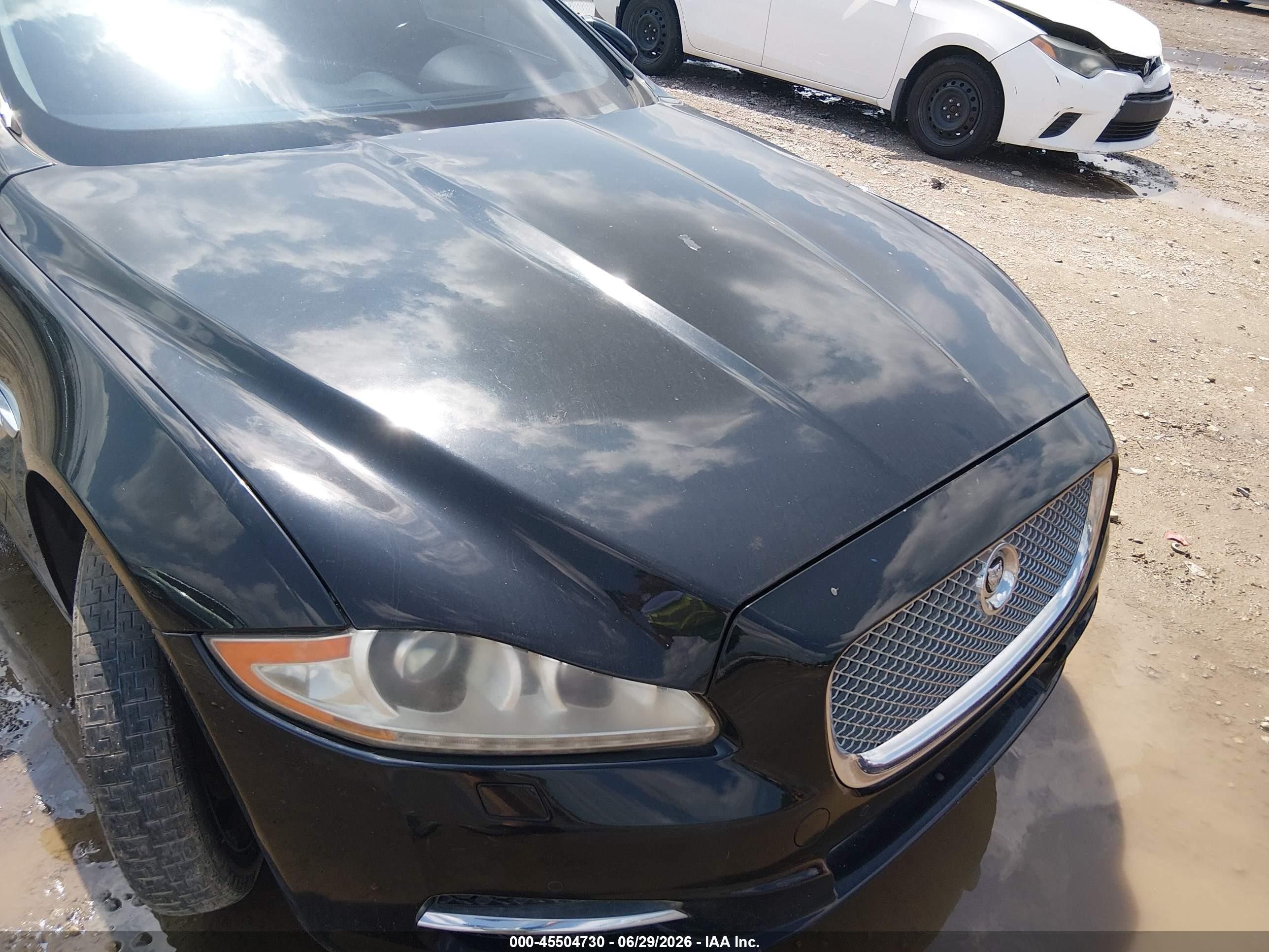 2011 Jaguar Xj Supercharged Black vin: SAJWA1GE9BMV02498