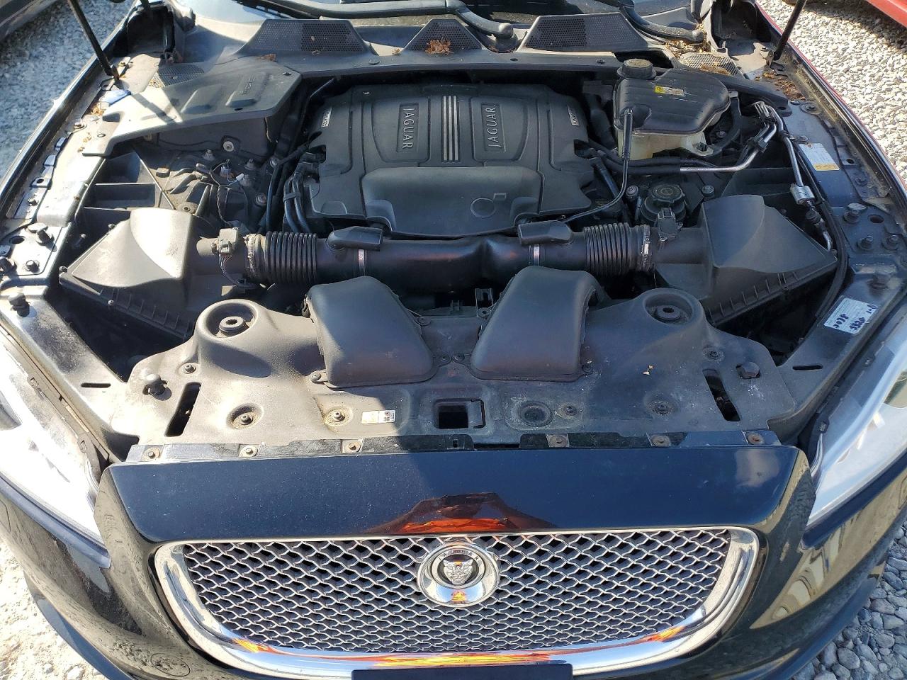 2012 Jaguar Xj Supercharged Black vin: SAJWA1GEXCMV28416