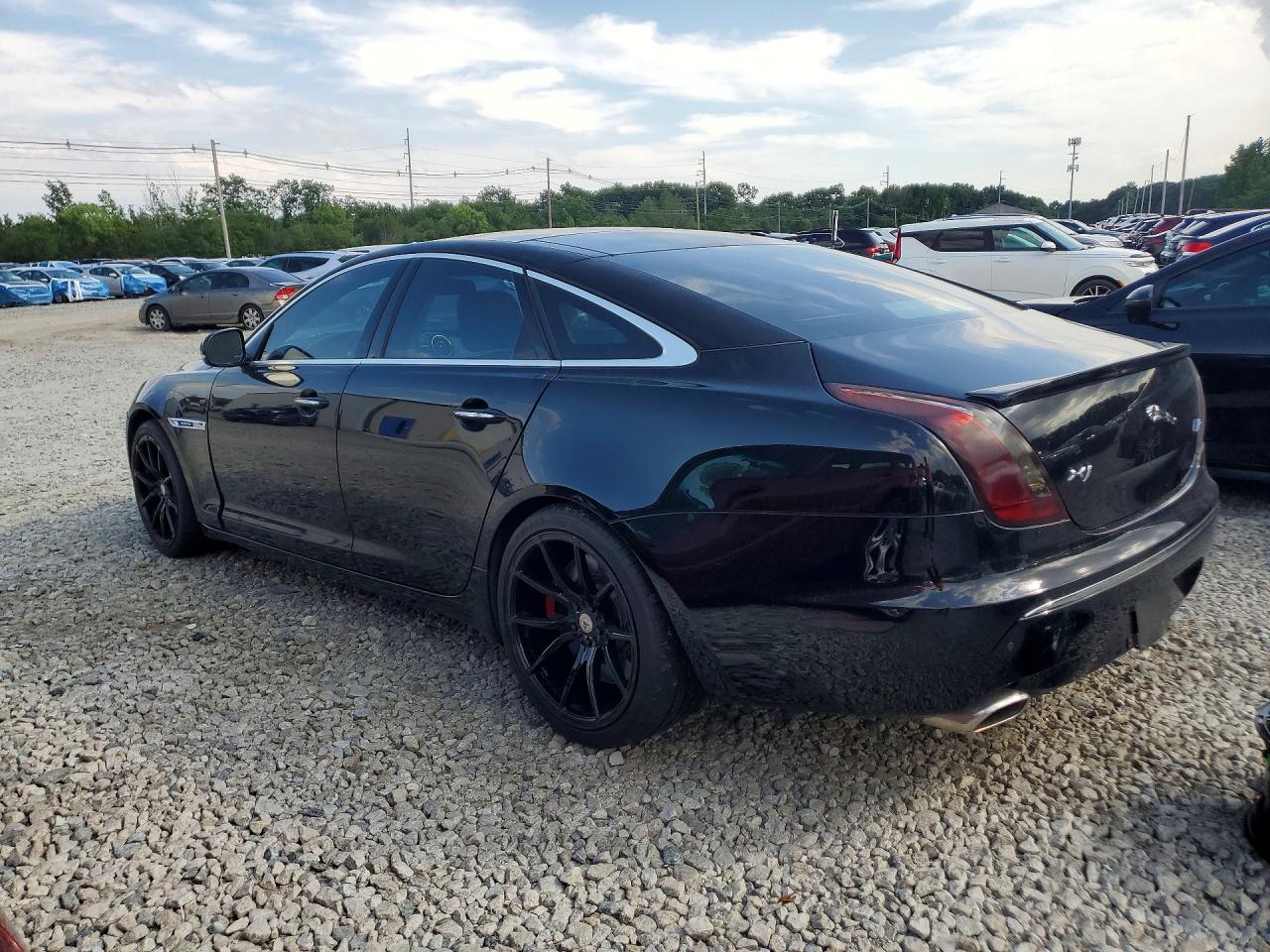 2012 Jaguar Xj Supercharged Black vin: SAJWA1GEXCMV28416
