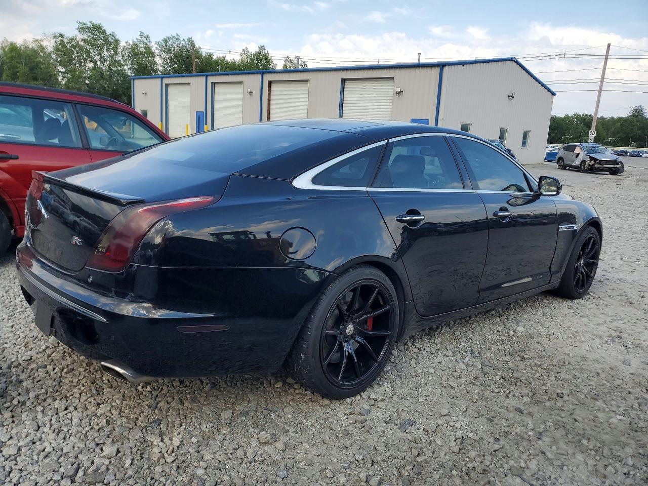 2012 Jaguar Xj Supercharged Black vin: SAJWA1GEXCMV28416