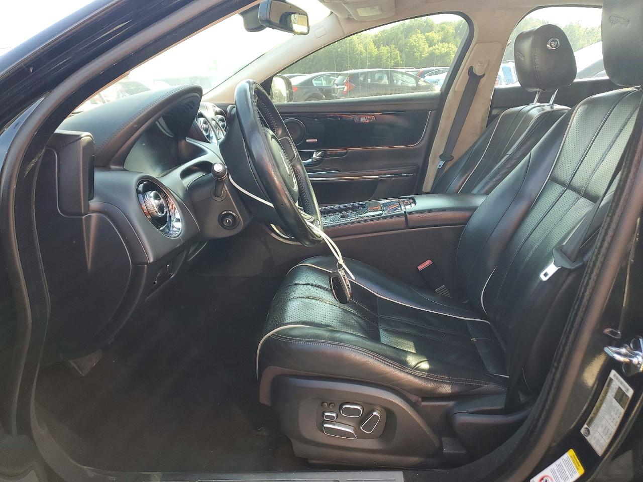 2012 Jaguar Xj Supercharged Black vin: SAJWA1GEXCMV28416