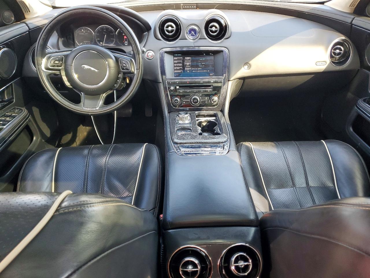 2012 Jaguar Xj Supercharged Black vin: SAJWA1GEXCMV28416