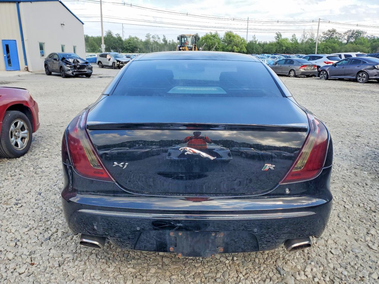 2012 Jaguar Xj Supercharged Black vin: SAJWA1GEXCMV28416