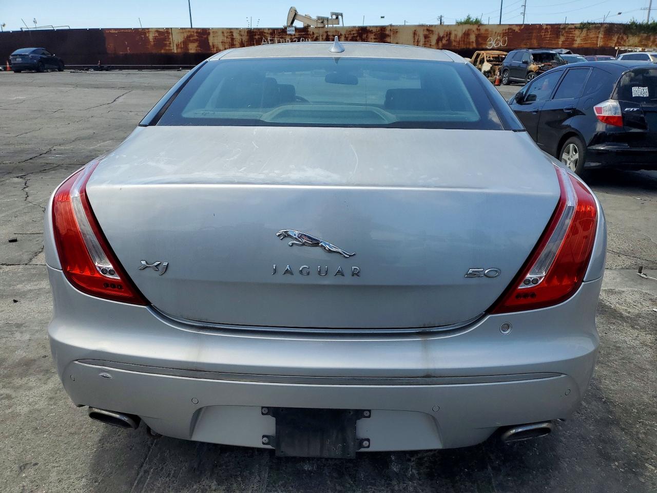 2013 Jaguar Xj Supercharged Silver vin: SAJWA1GT2DMV54721