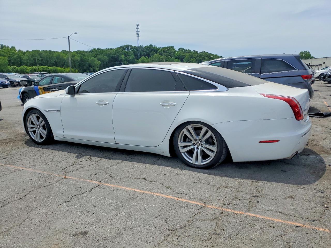 2013 Jaguar Xjl Portfolio White vin: SAJWA2G10DLV53383