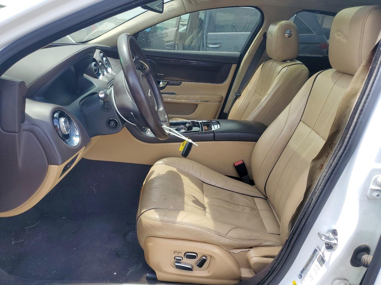 2013 Jaguar Xjl Portfolio White vin: SAJWA2G10DLV53383