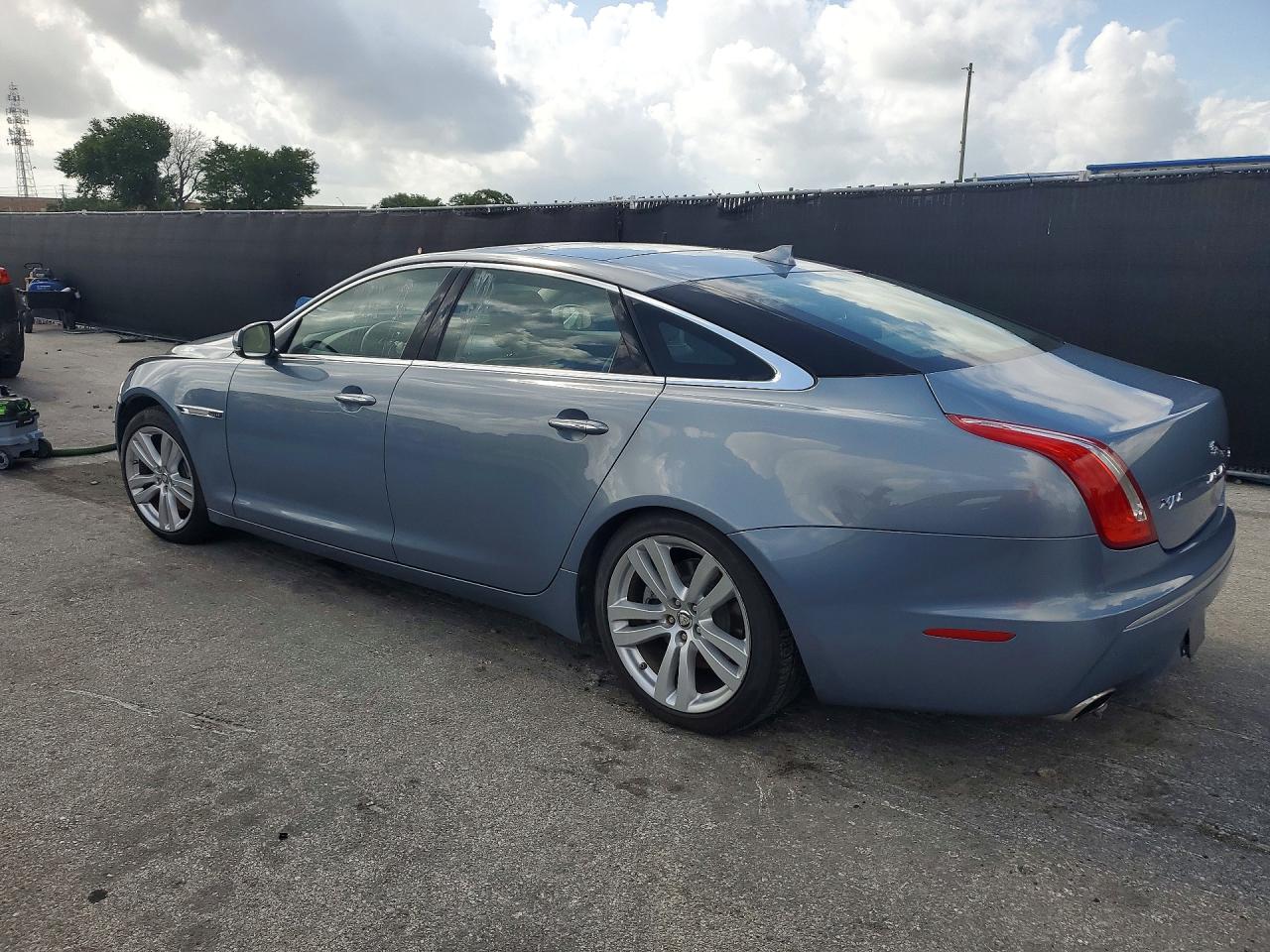 2013 Jaguar Xjl Portfolio Blue vin: SAJWA2G18DLV53440