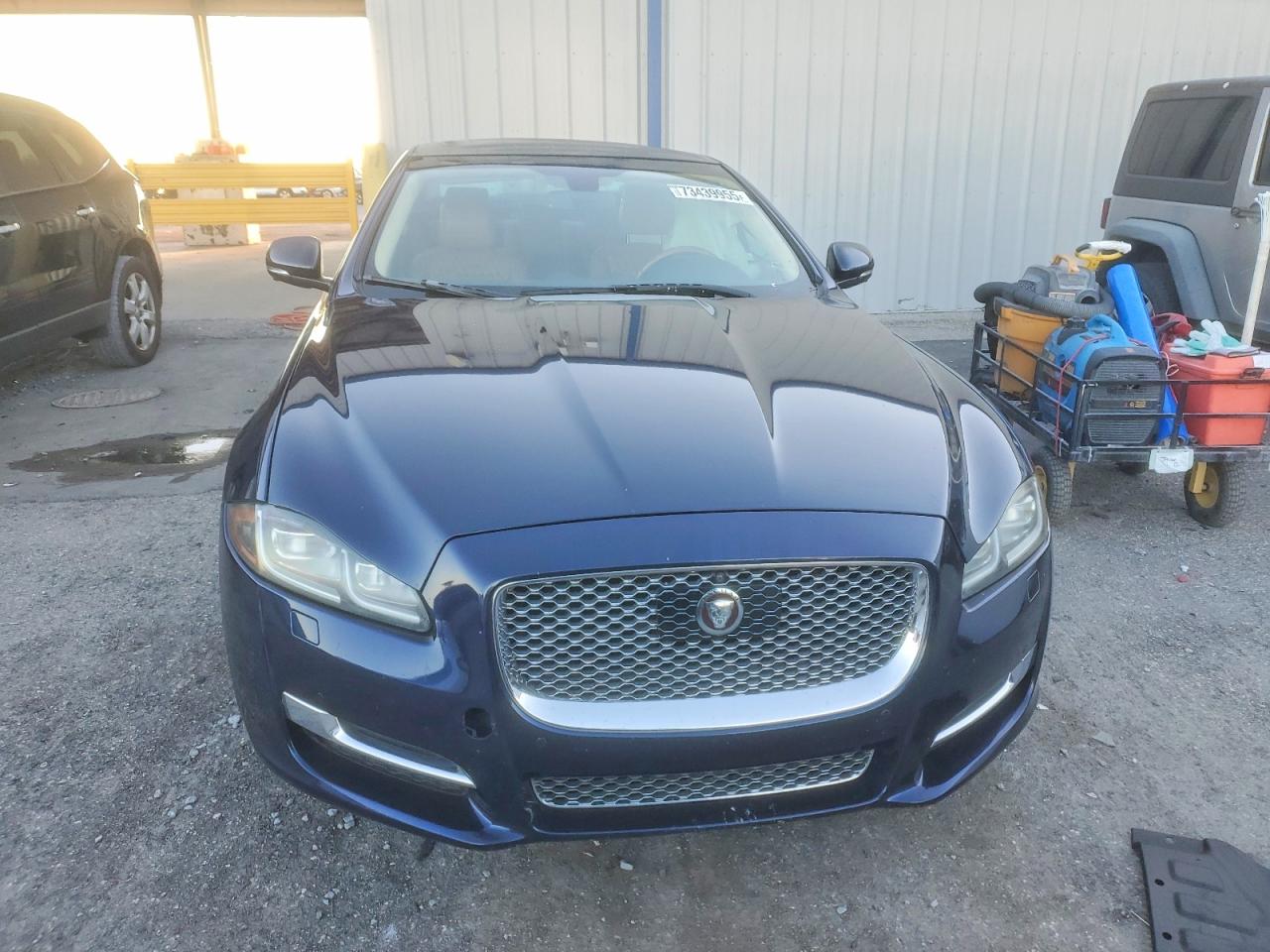 2016 Jaguar Xjl Portfolio Blue vin: SAJWA2G78G8V95263