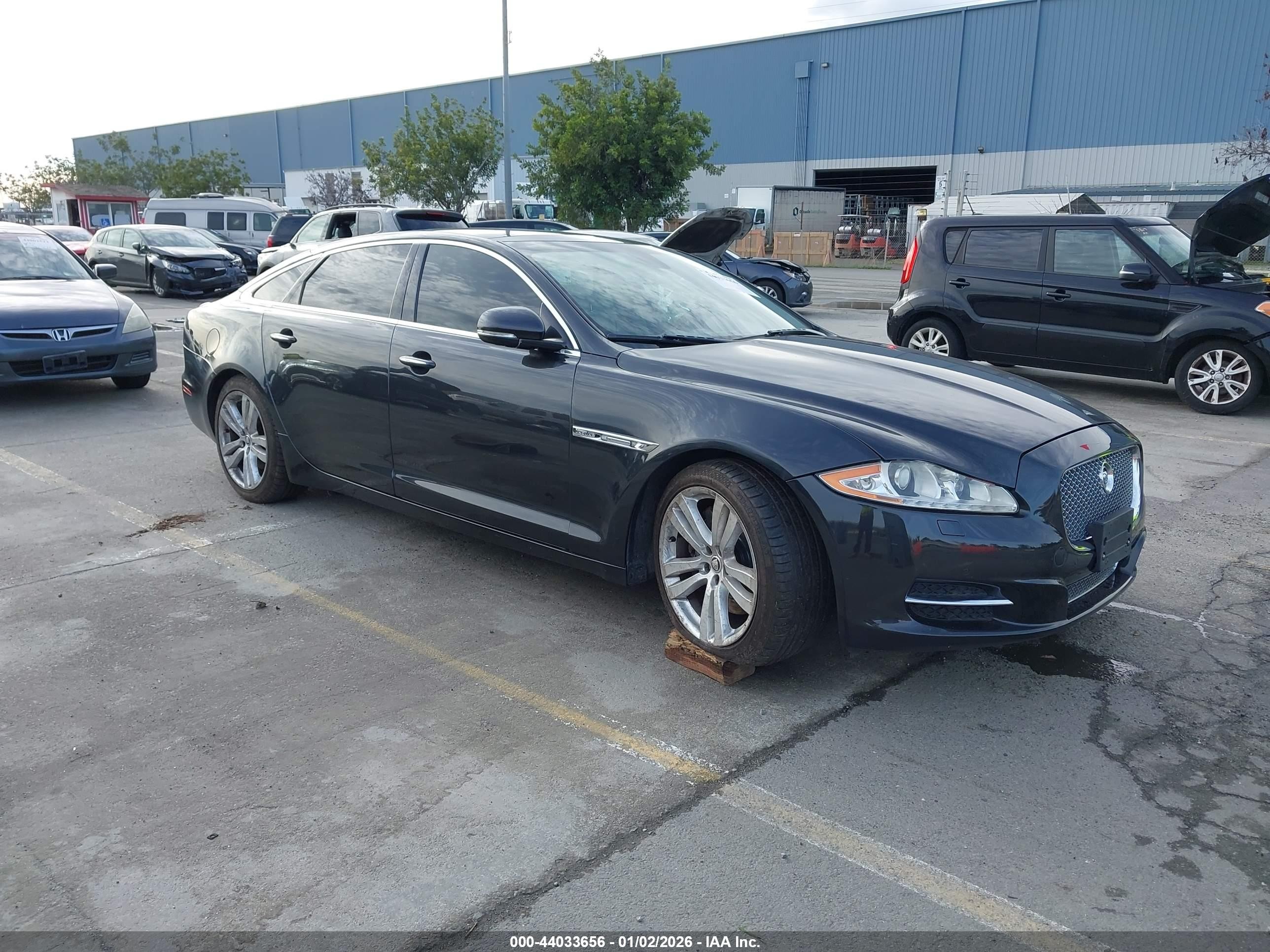 2012 Jaguar Xj Xjl Portfolio Black vin: SAJWA2GB0CLV29527