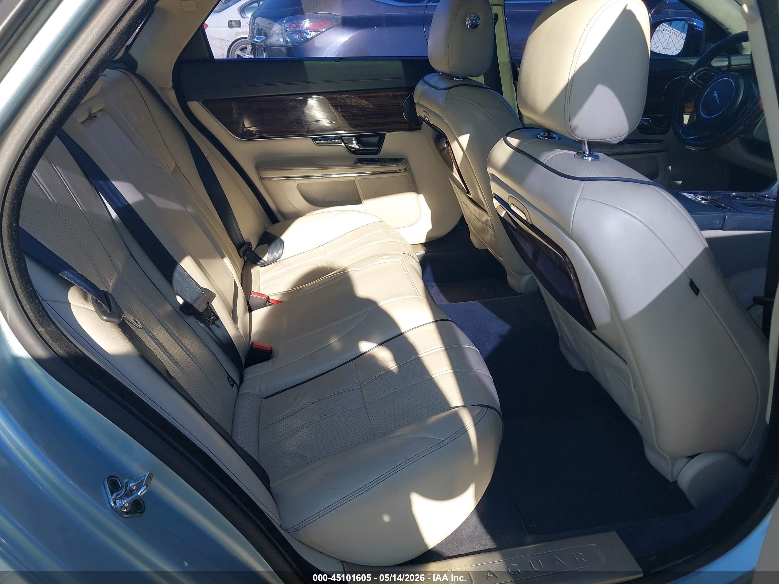 2012 Jaguar Xj Xjl Portfolio Blue vin: SAJWA2GB0CLV37983