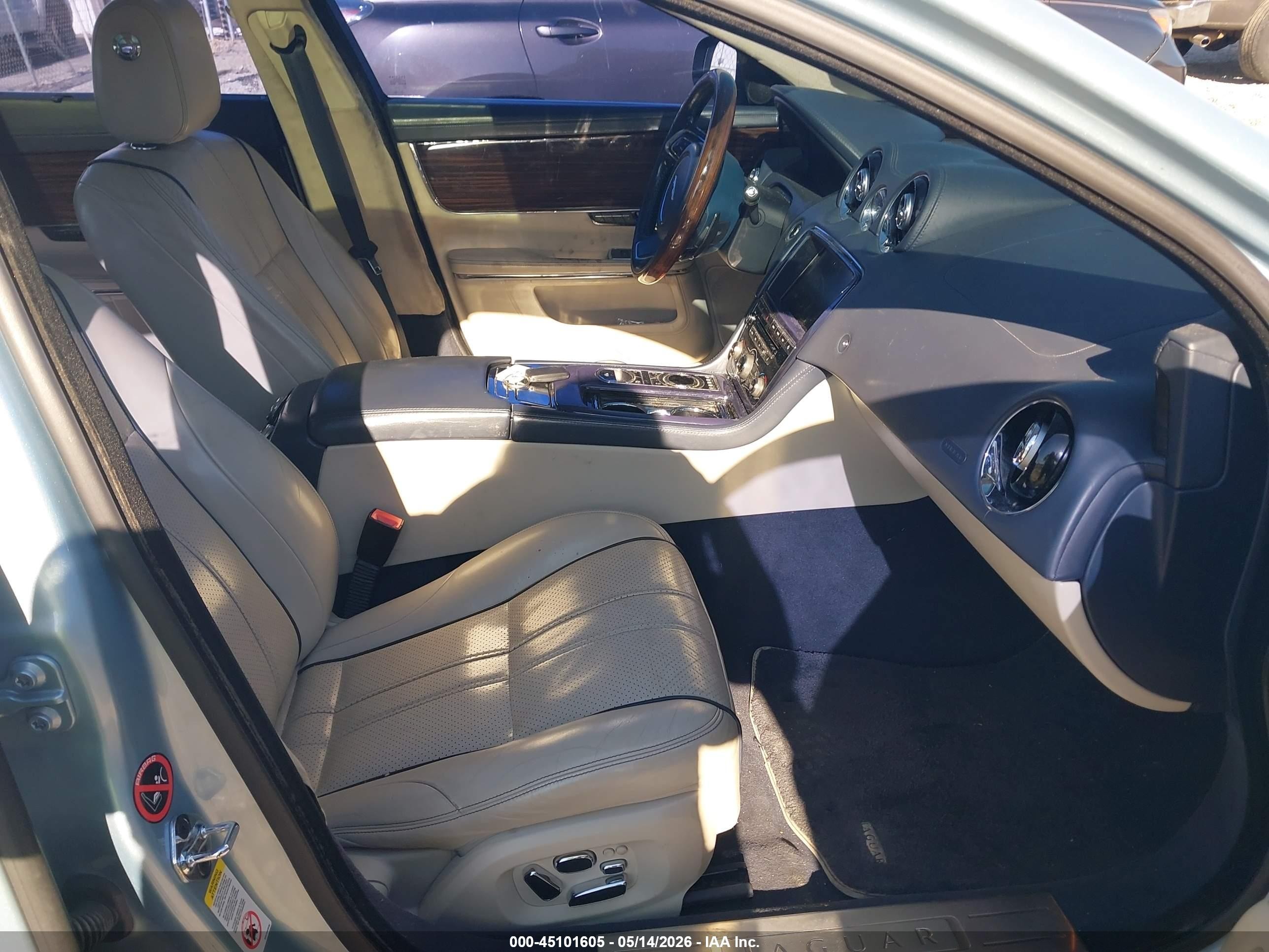 2012 Jaguar Xj Xjl Portfolio Blue vin: SAJWA2GB0CLV37983