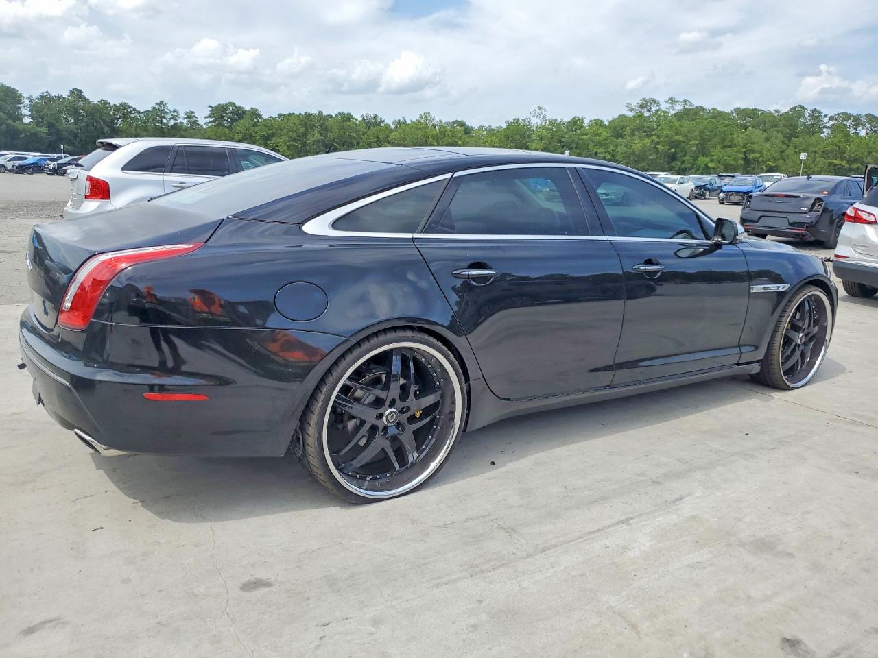 2012 Jaguar Xjl Black vin: SAJWA2GB1CLV27009
