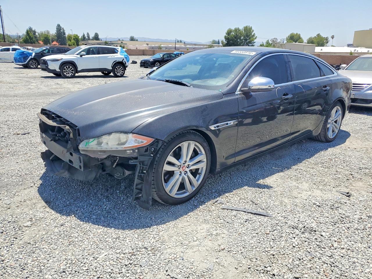 2012 Jaguar Xjl Black vin: SAJWA2GB1CLV36650