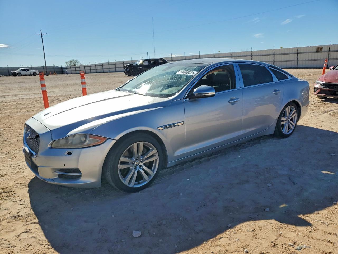 2012 Jaguar Xjl Silver vin: SAJWA2GB2CLV22837