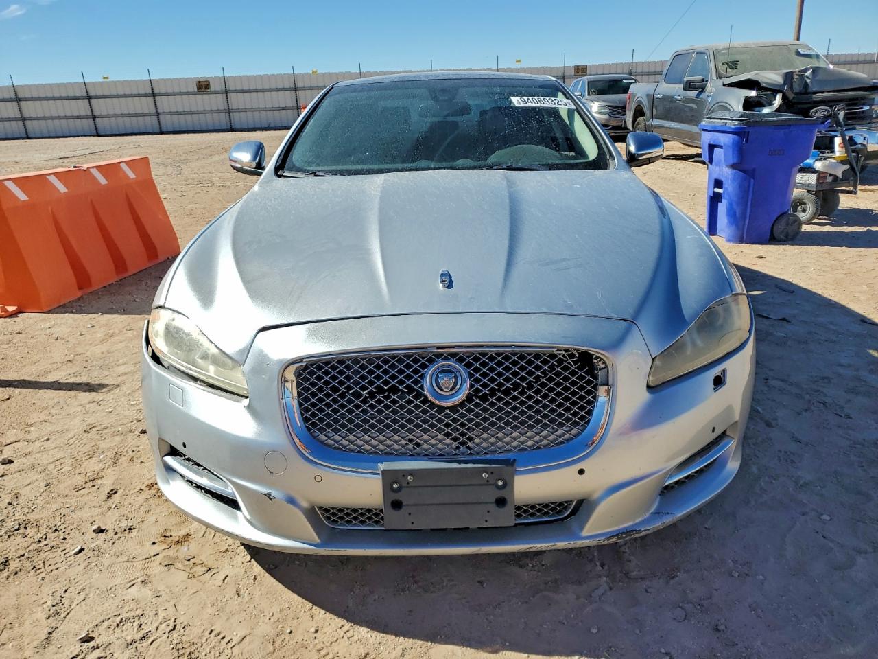 2012 Jaguar Xjl Silver vin: SAJWA2GB2CLV22837