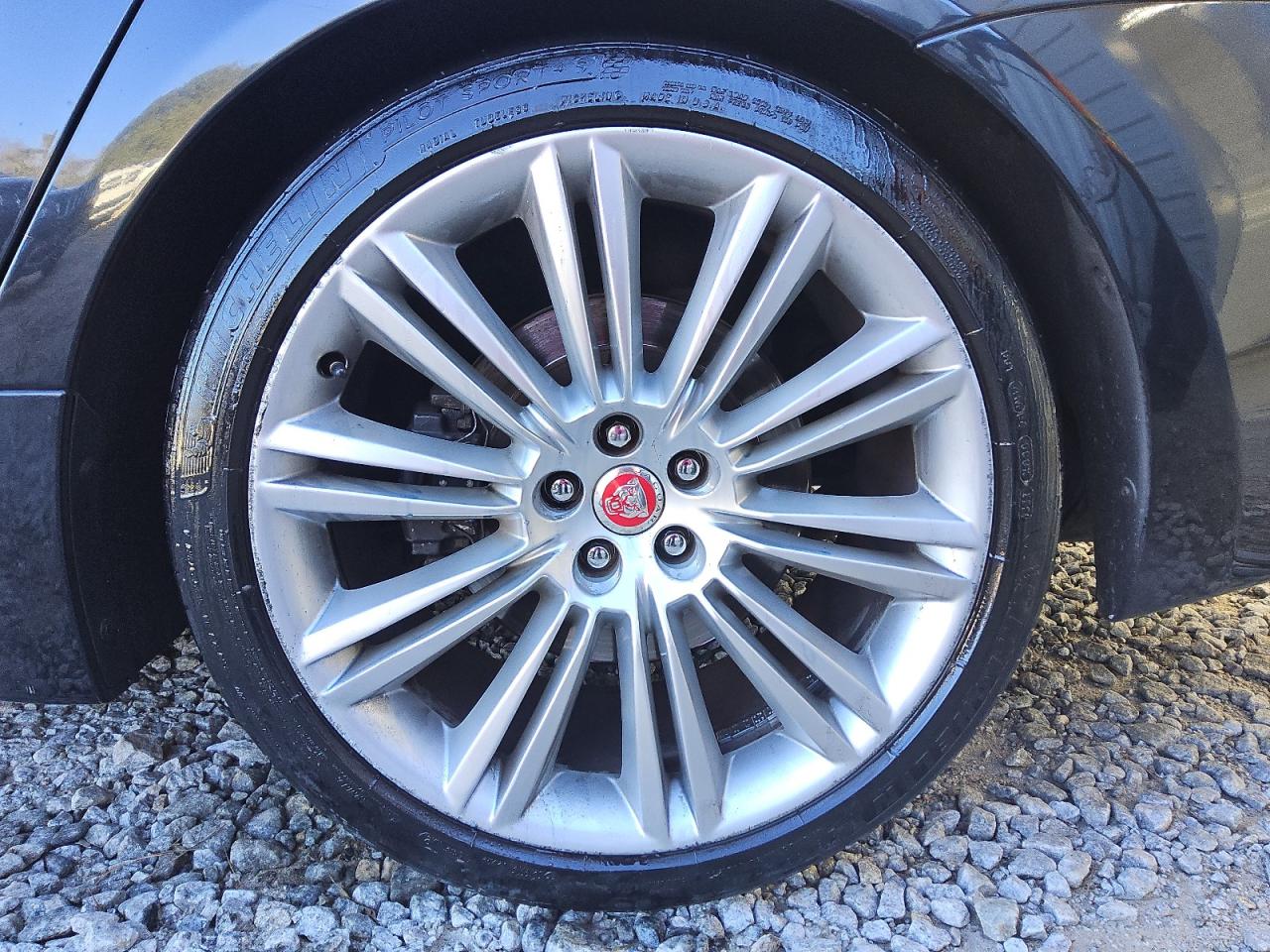 2012 Jaguar Xjl Black vin: SAJWA2GB2CLV28637 Damage: Left Rear Wheel, Curb Rash, > 12 Inches